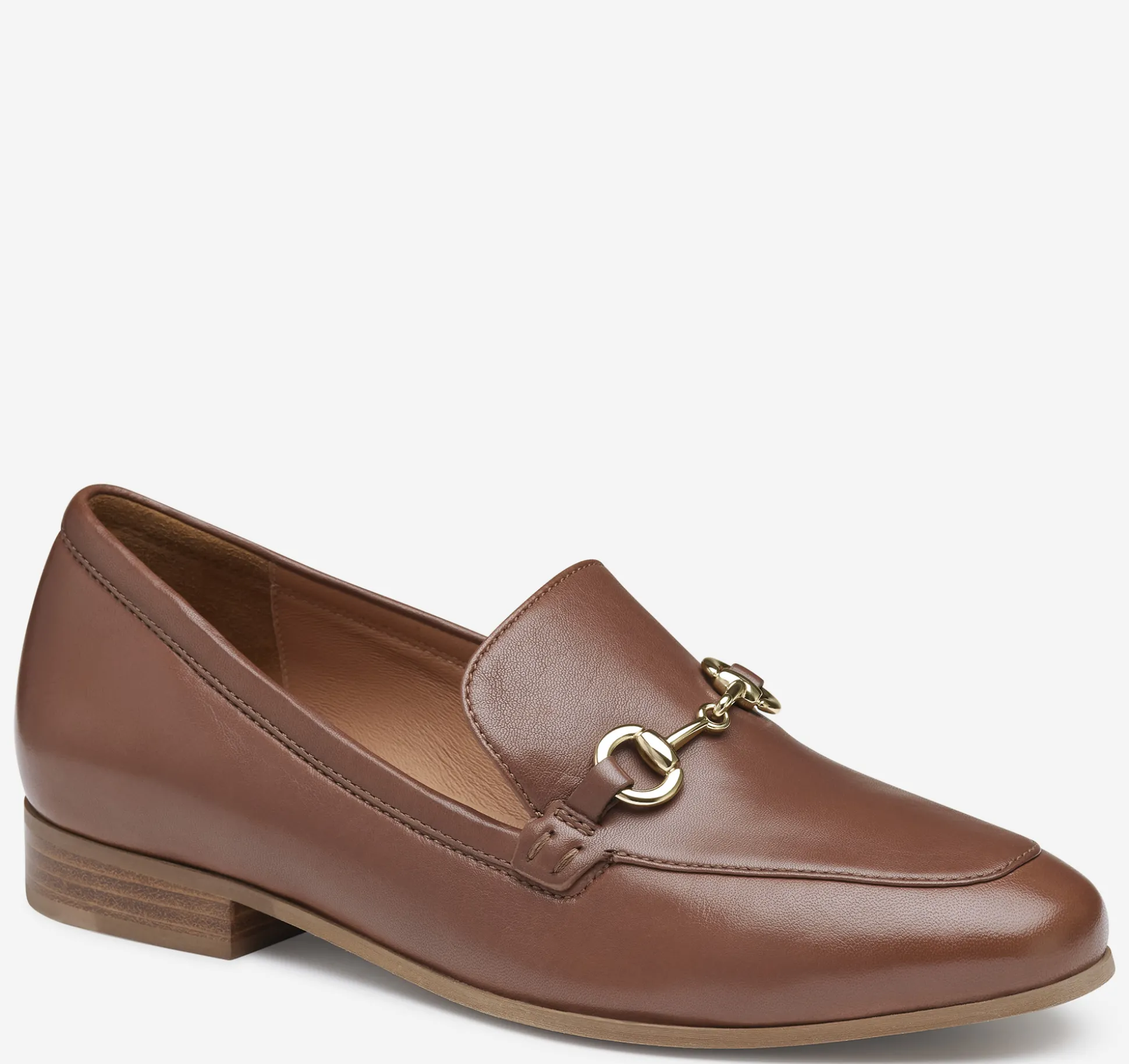 Mules & Loafers^Johnston & Murphy Ali Bit Loafer CognacGloveLeather