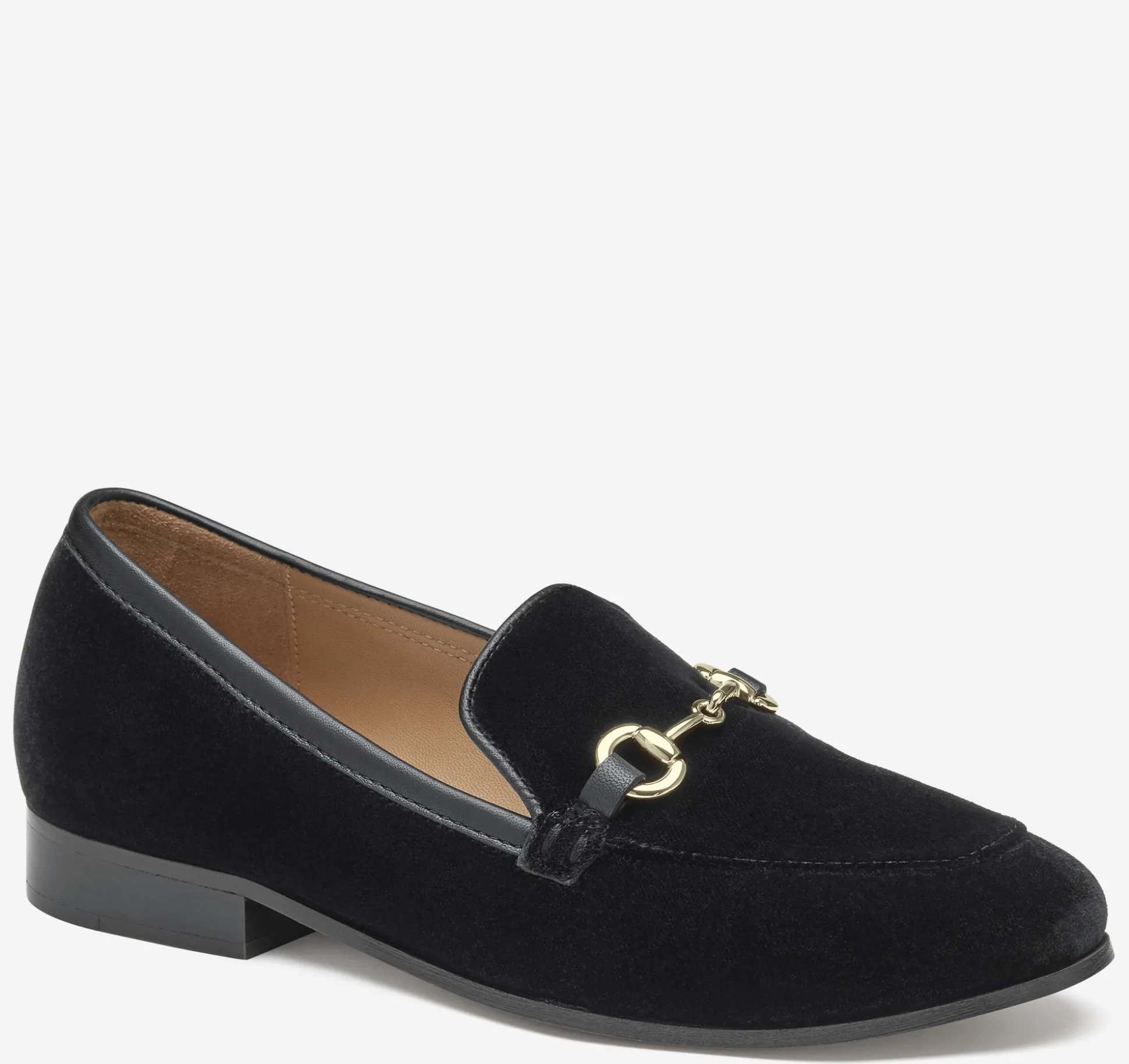 Mules & Loafers^Johnston & Murphy Ali Bit Loafer BlackVelvet