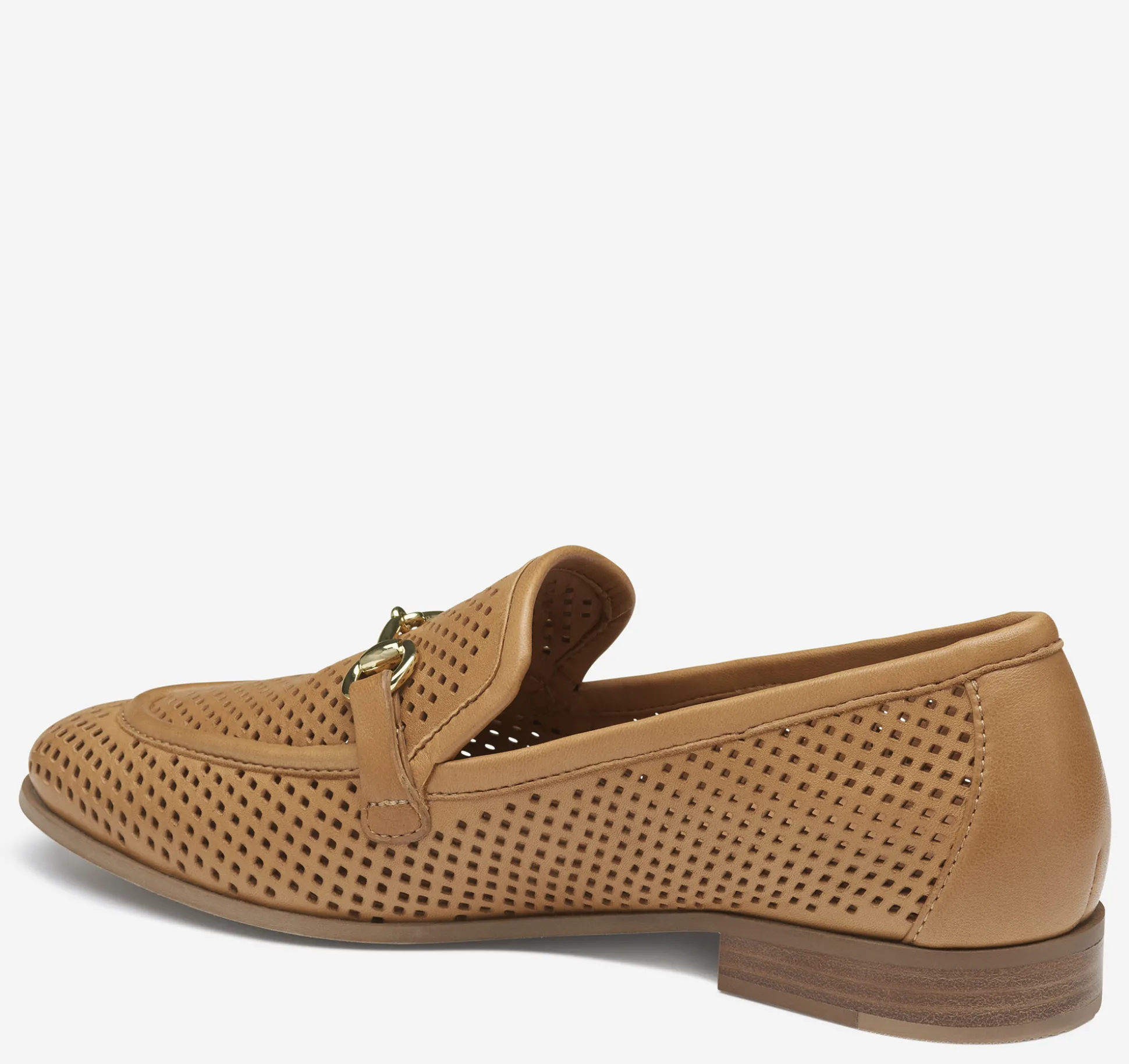 Mules & Loafers^Johnston & Murphy Ali Perfed Bit Loafer TanGloveLeather