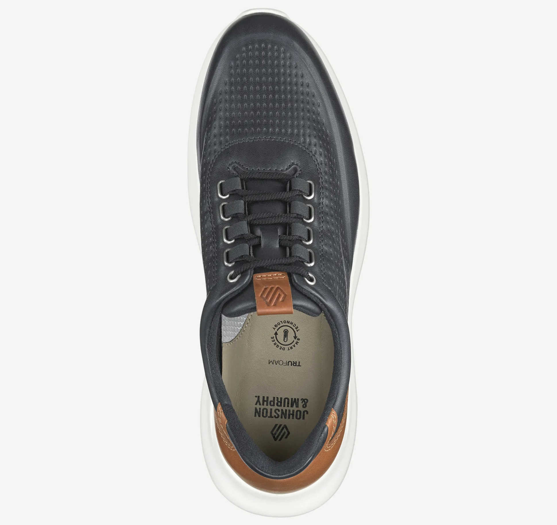 Sneakers | Lace-ups^Johnston & Murphy Amherst 2.0 Embossed U-Throat BlackFullGrain