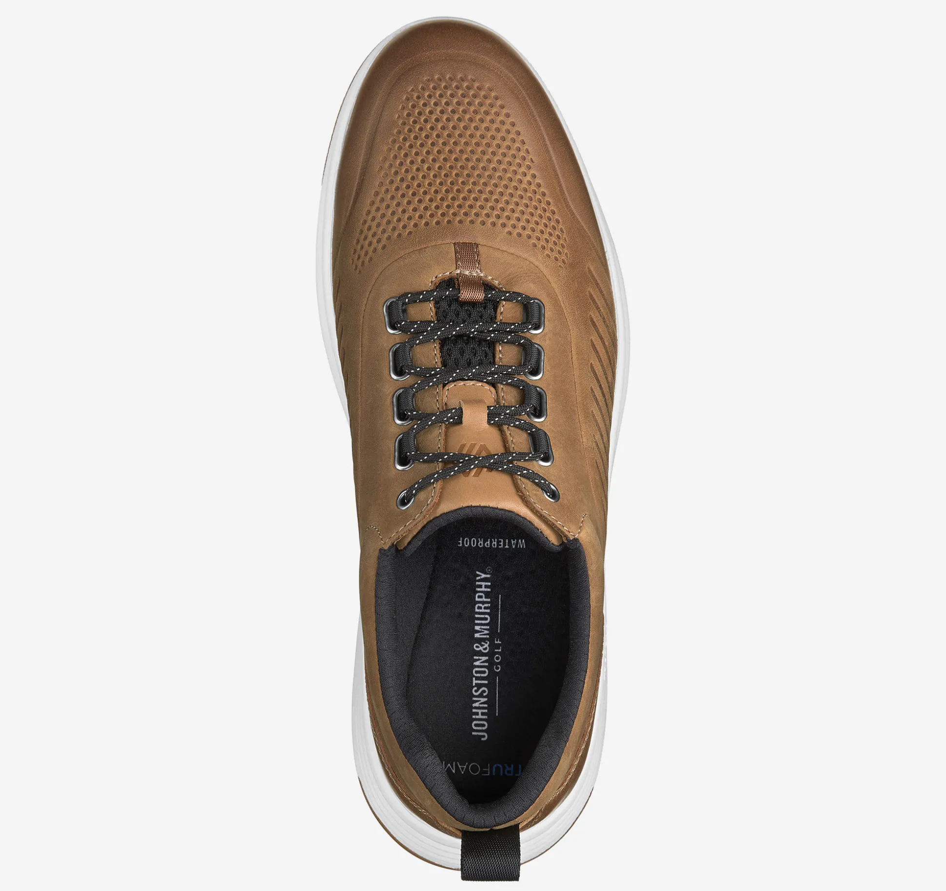Sneakers | Golf^Johnston & Murphy Amherst GL1 Luxe Hybrid TanOiledWaterproofFullGrain
