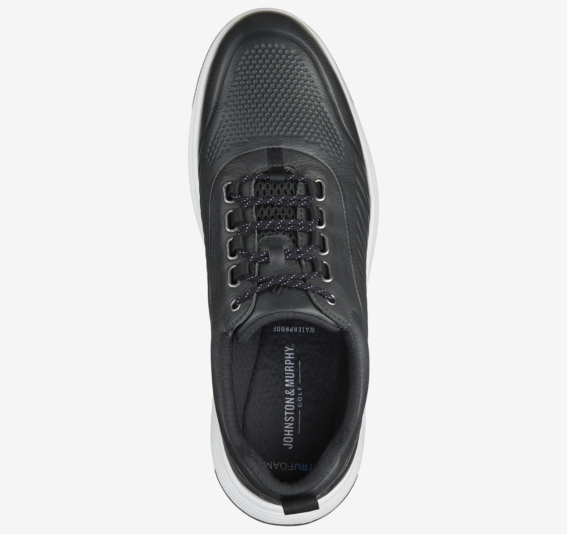 Golf | Lace-ups^Johnston & Murphy Amherst GL1 Luxe Hybrid BlackWaterproofFullGrain