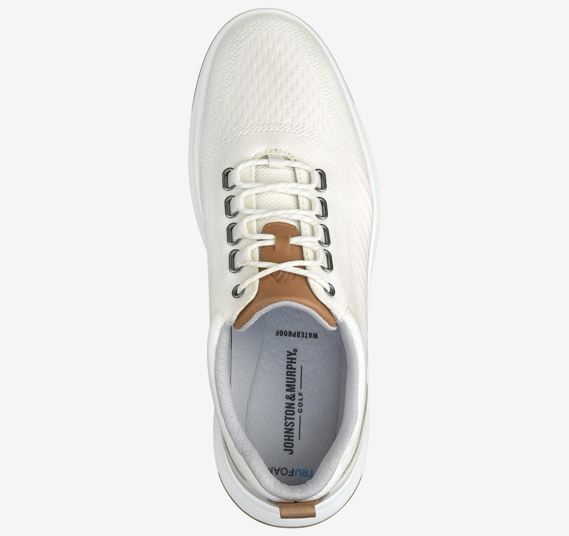 Golf | Lace-ups^Johnston & Murphy Amherst GL1 Sport Hybrid WhiteCoatedKnit