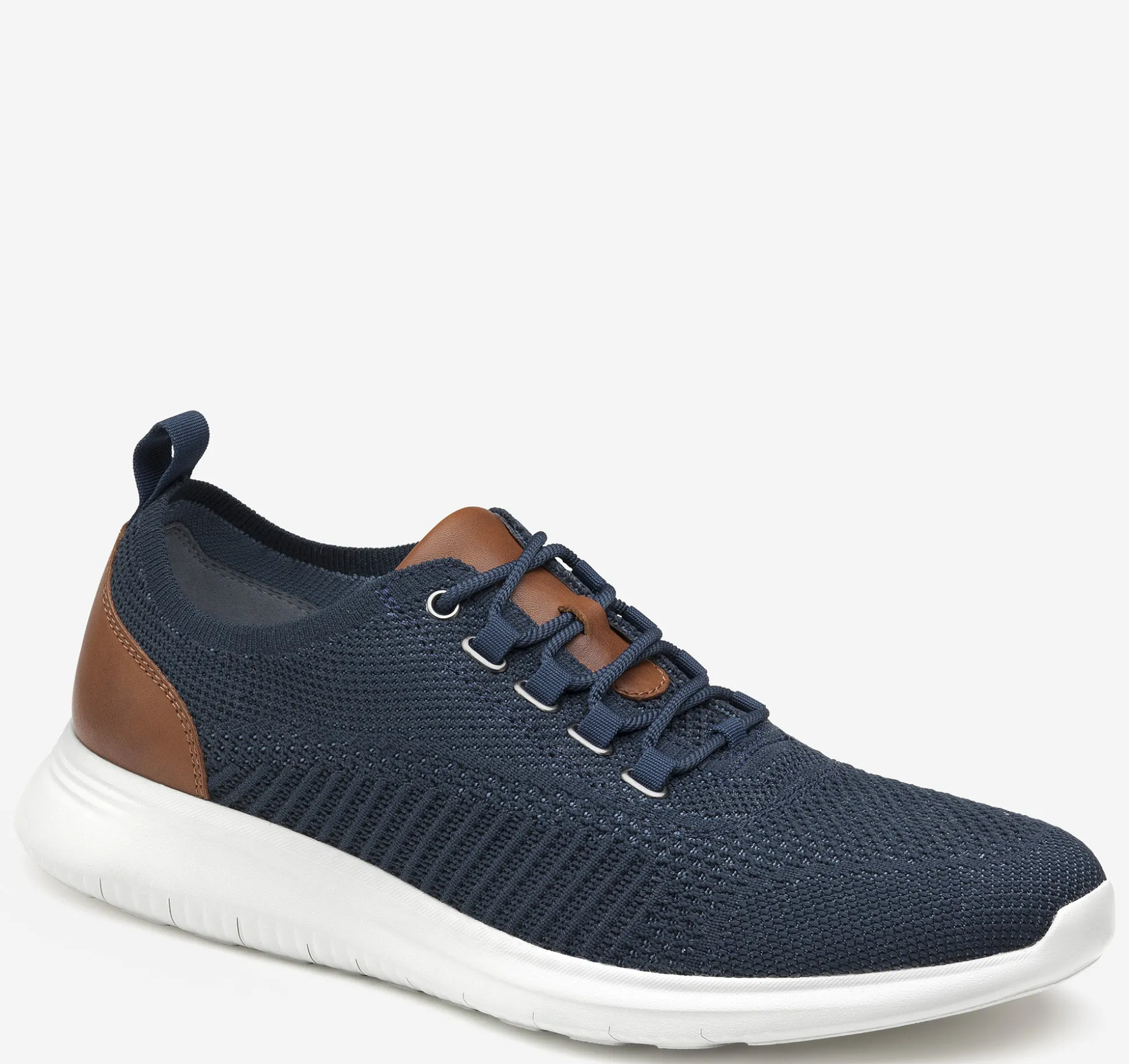 Lace-ups^Johnston & Murphy Amherst Knit U-Throat NavyKnit