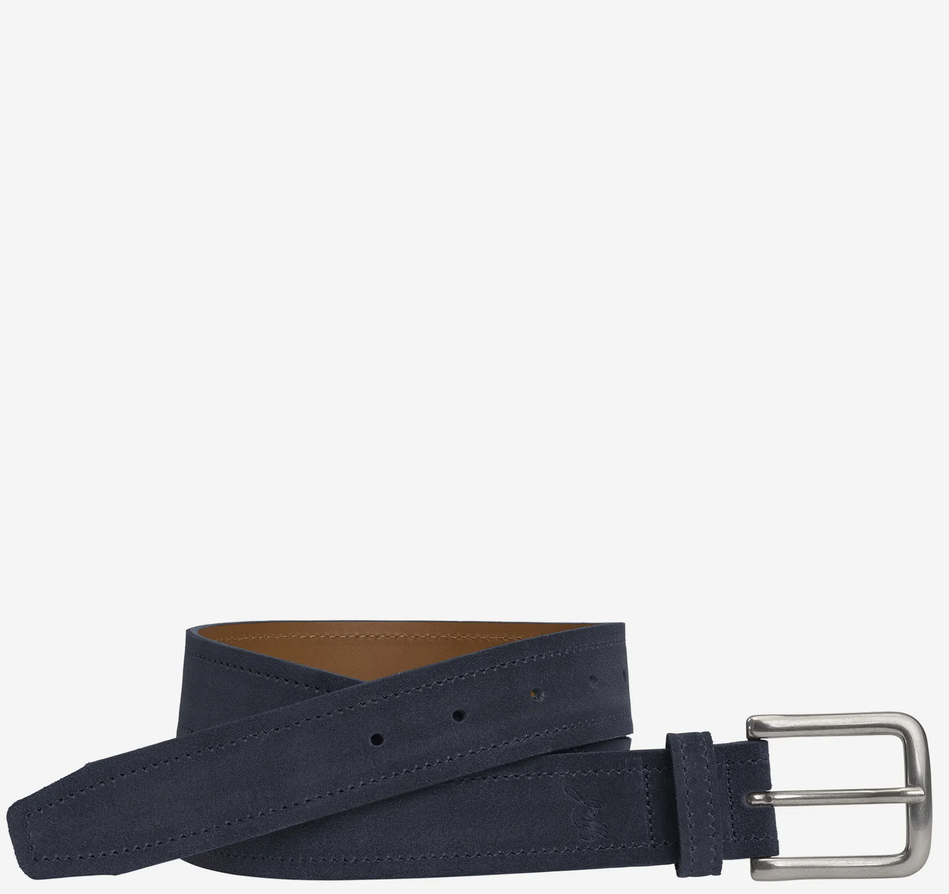 Belts^Johnston & Murphy Baldwin Belt NavyEnglishSuede