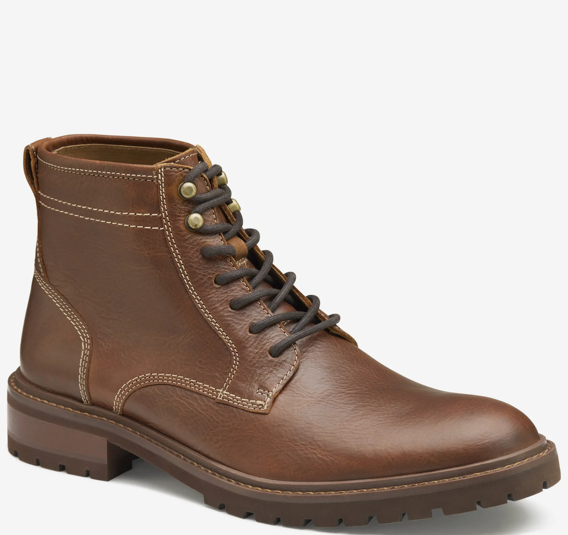 Sale^Johnston & Murphy Barrett Plain Toe Boot TanFullGrain