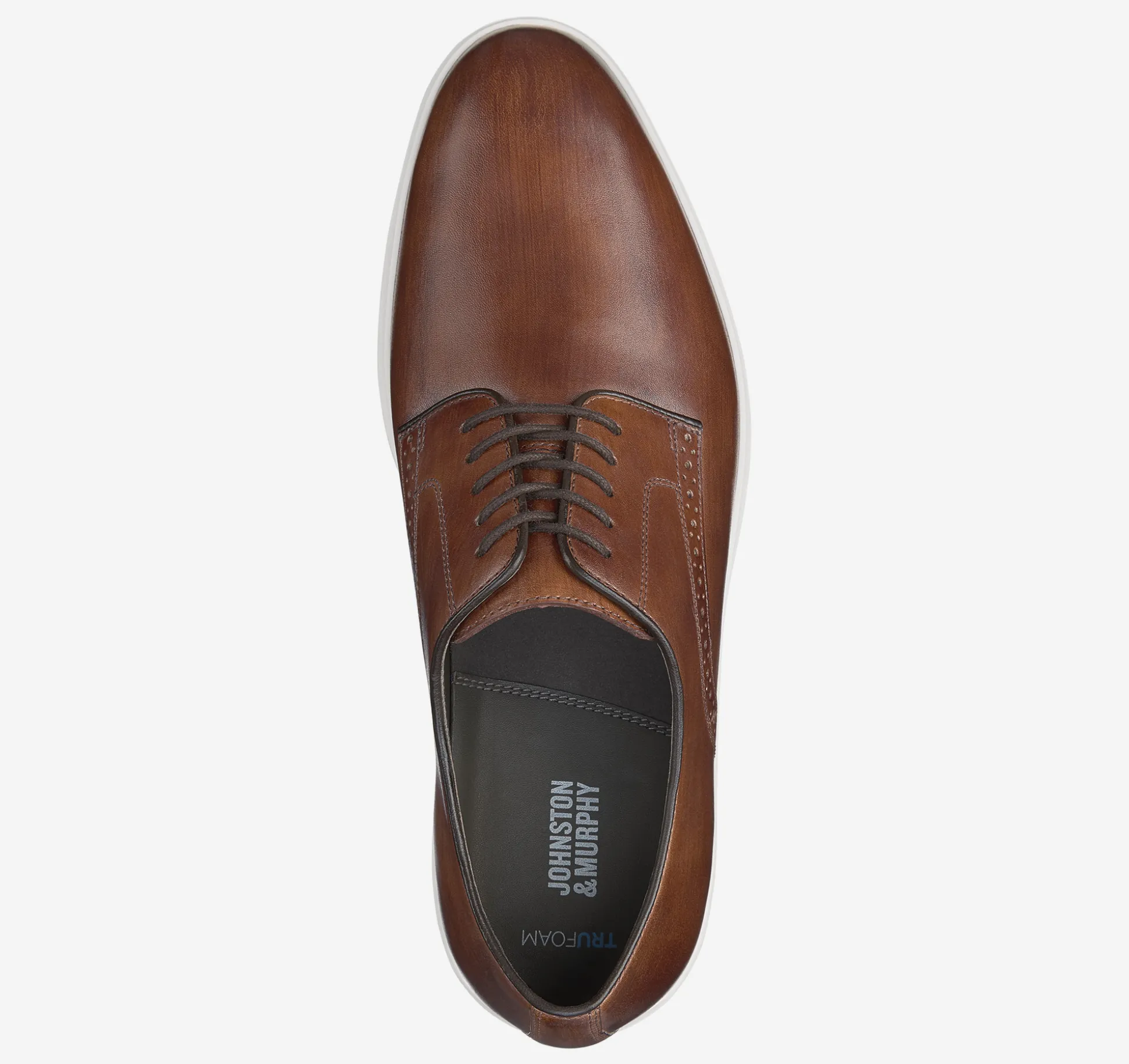 Sale | Lace-ups^Johnston & Murphy Brody Plain Toe BrownHand-StainedFullGrain