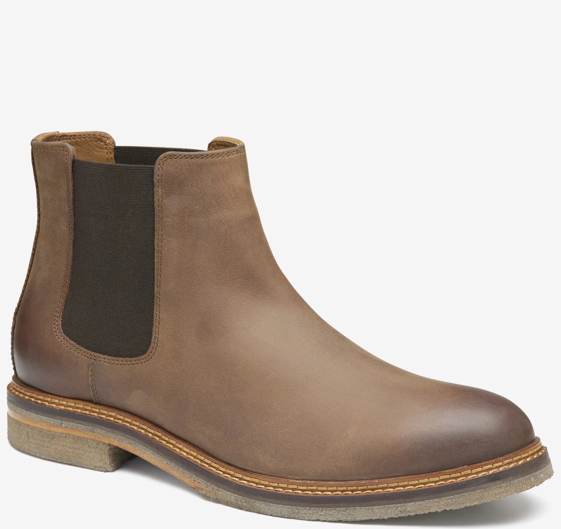 Boots | Slip-ons & Loafers^Johnston & Murphy Calder Chelsea Boot BrownOiledFullGrain