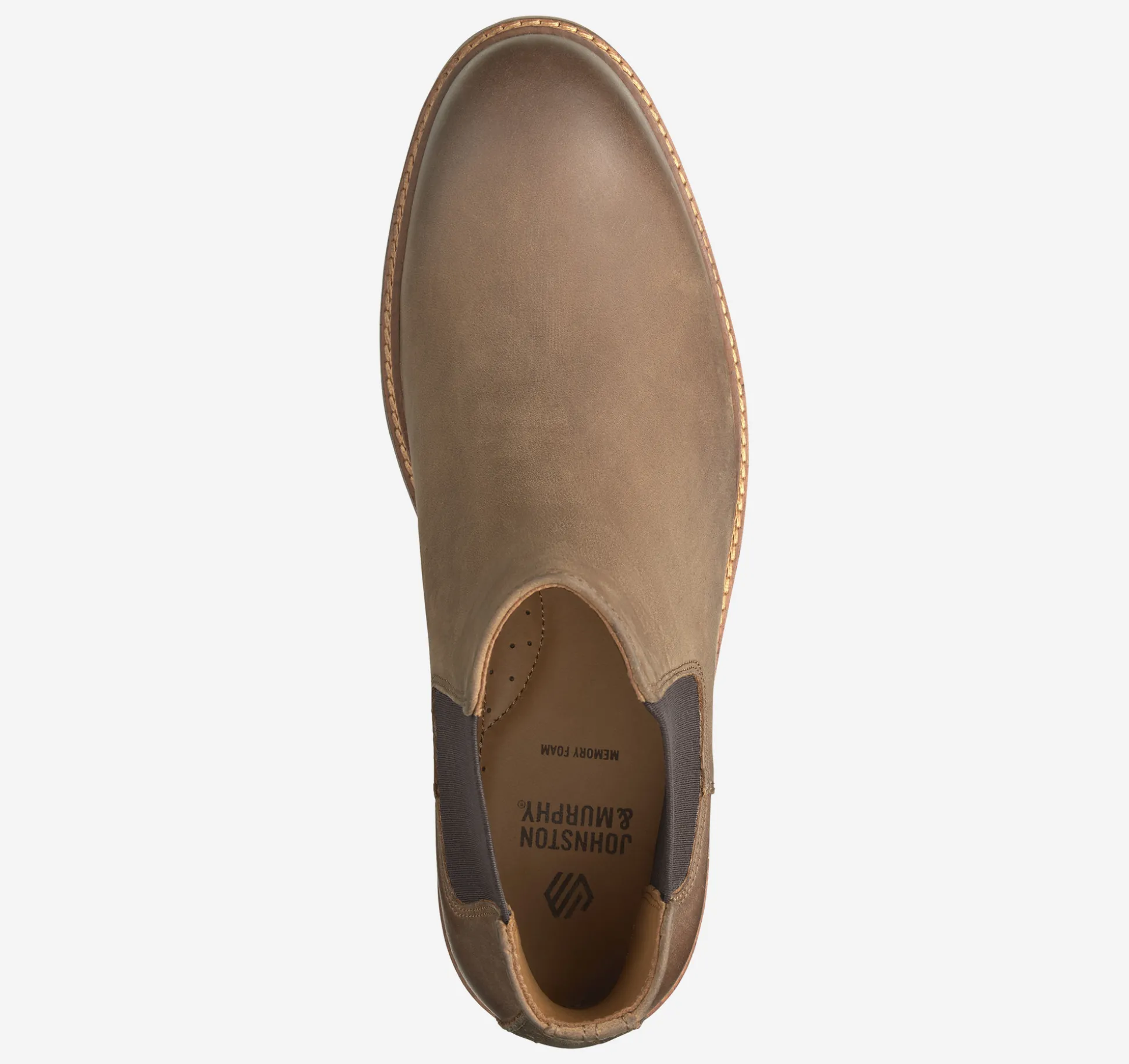 Boots | Slip-ons & Loafers^Johnston & Murphy Calder Chelsea Boot BrownOiledFullGrain