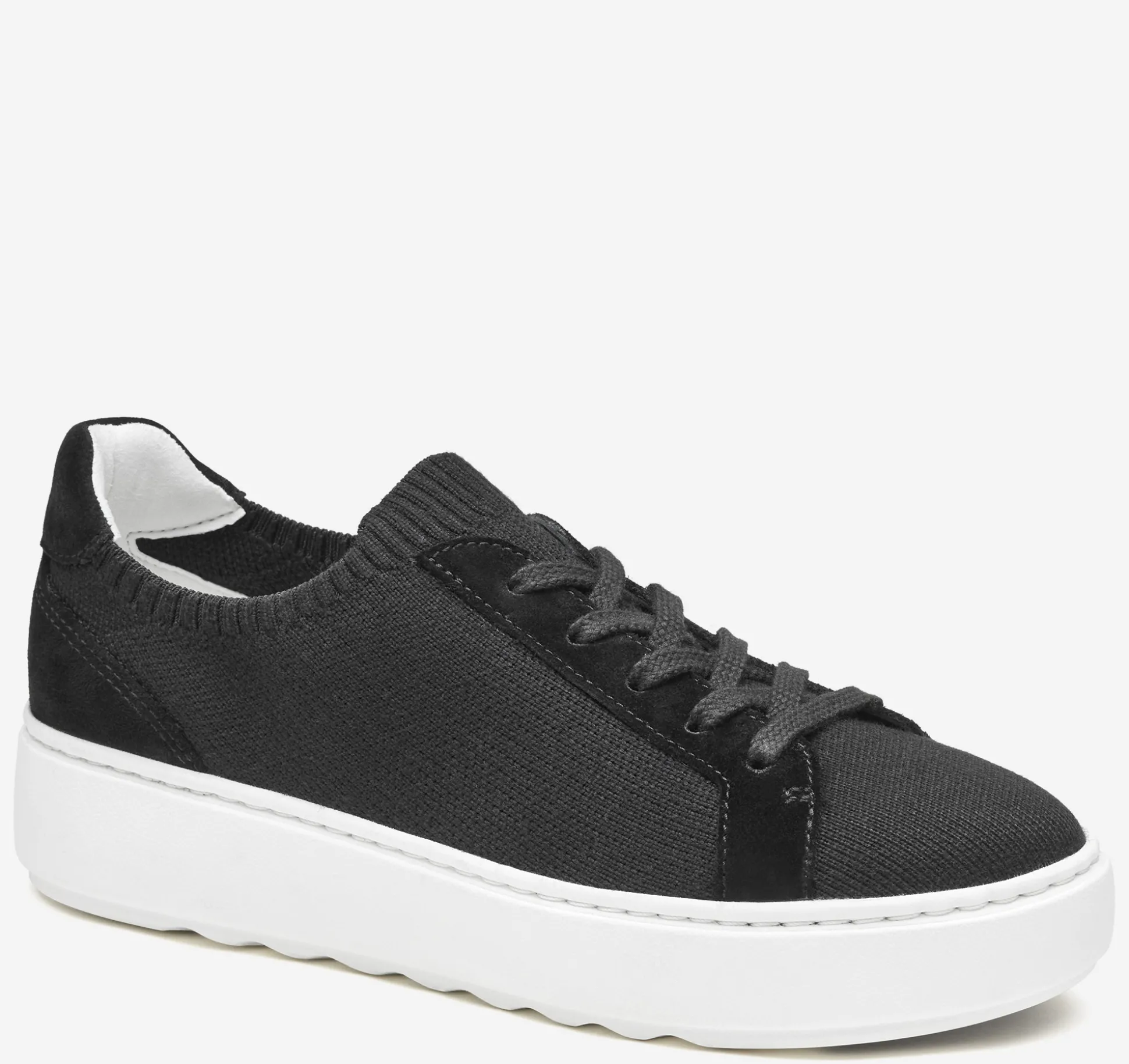 Sneakers^Johnston & Murphy Cammie Knit Lace-Up BlackKnit