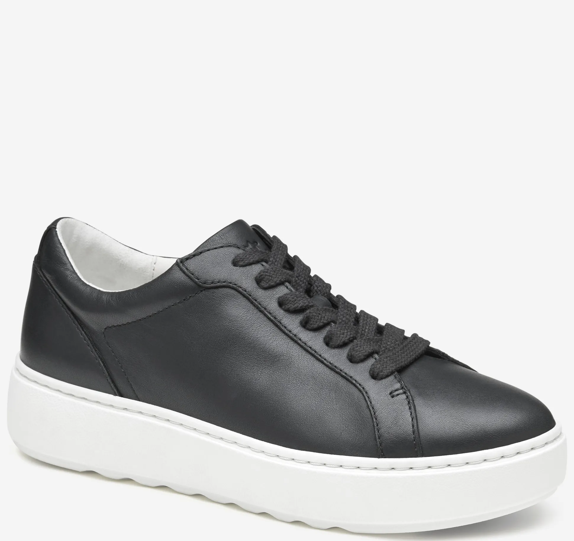 Sneakers^Johnston & Murphy Cammie Lace-Up BlackTumbledFullGrain
