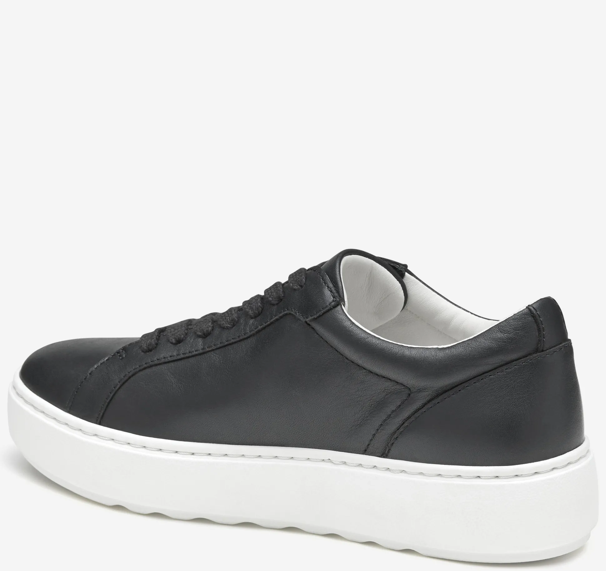 Sneakers^Johnston & Murphy Cammie Lace-Up BlackTumbledFullGrain