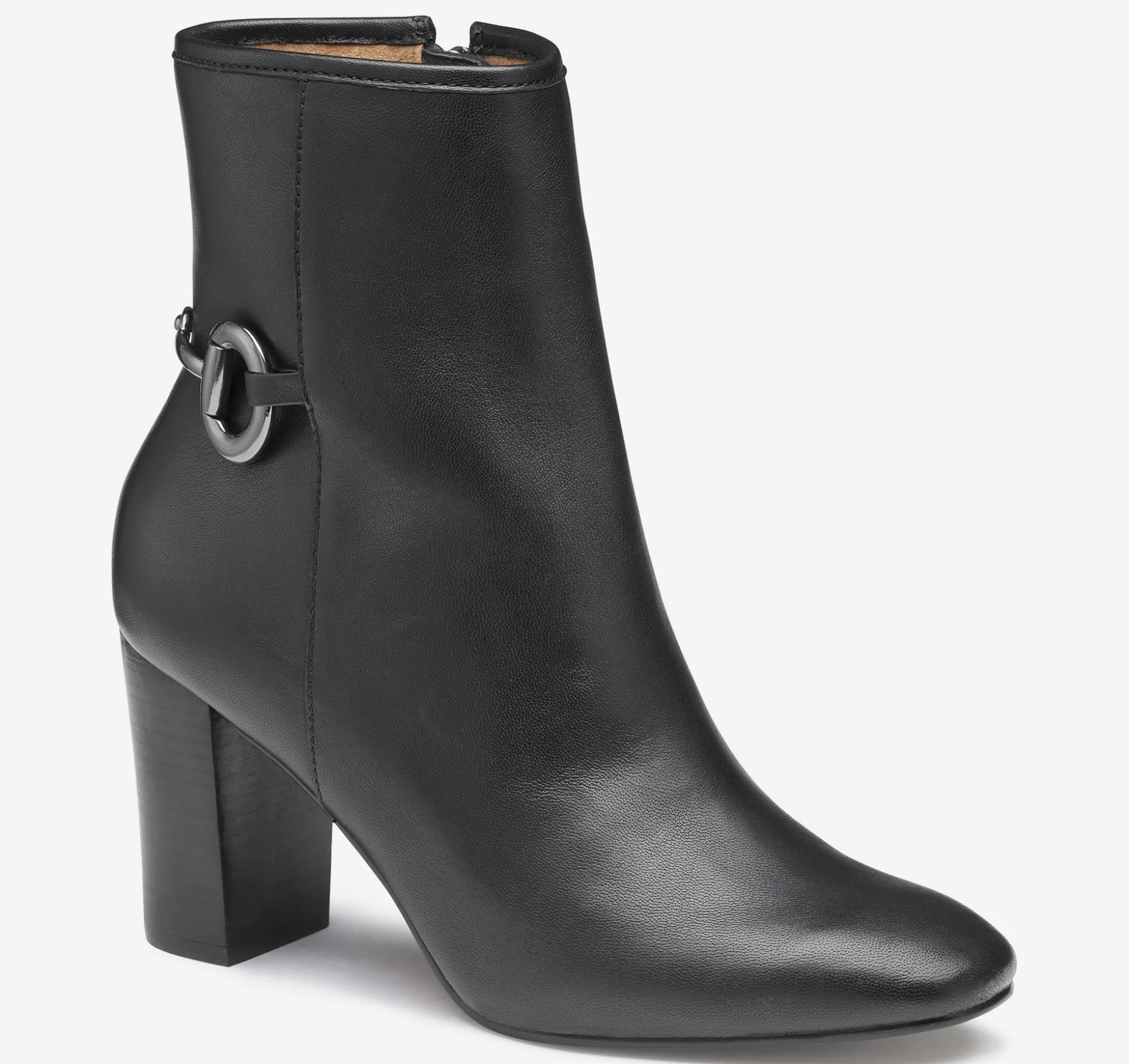 Boots & Booties^Johnston & Murphy Charlotte Bit Bootie BlackGloveLeather