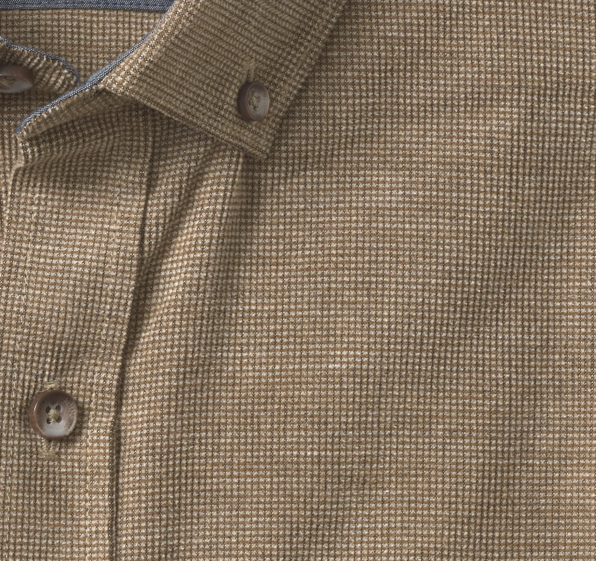 Shirts^Johnston & Murphy Corduroy Shirt BrownTextured
