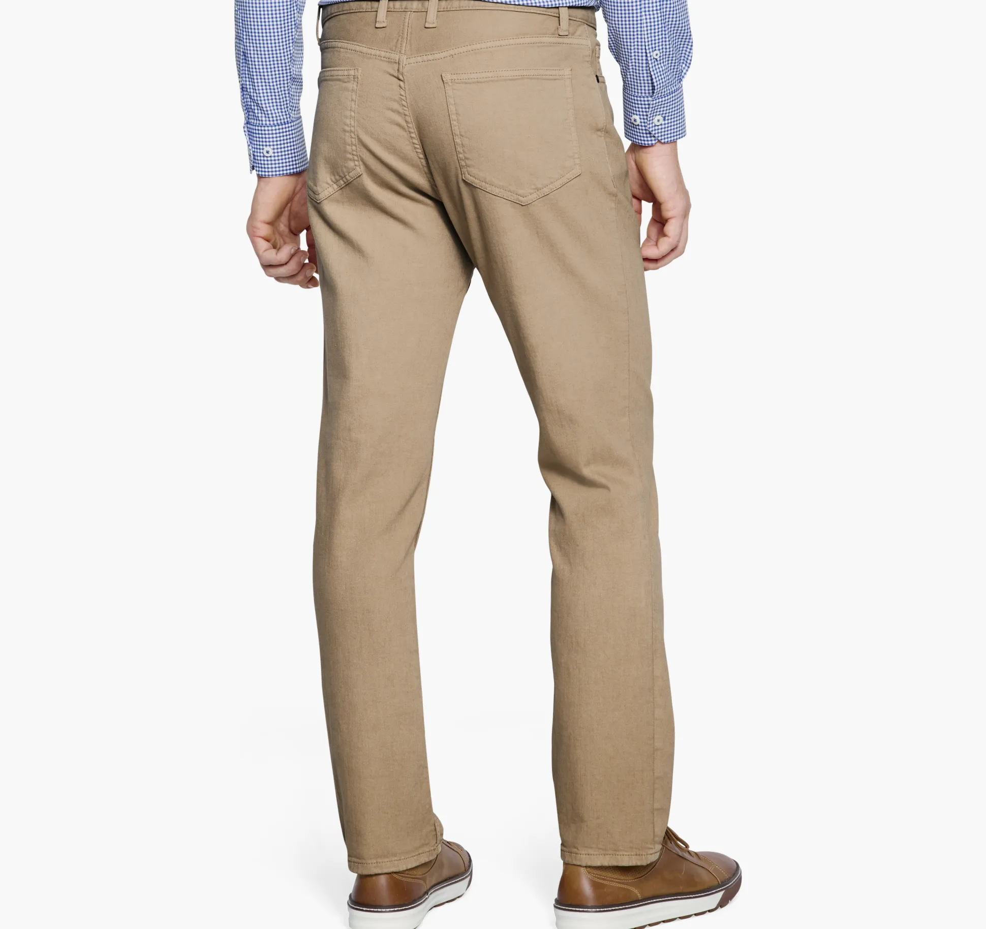 Pants & Jeans^Johnston & Murphy Denim Jeans KhakiOverdye