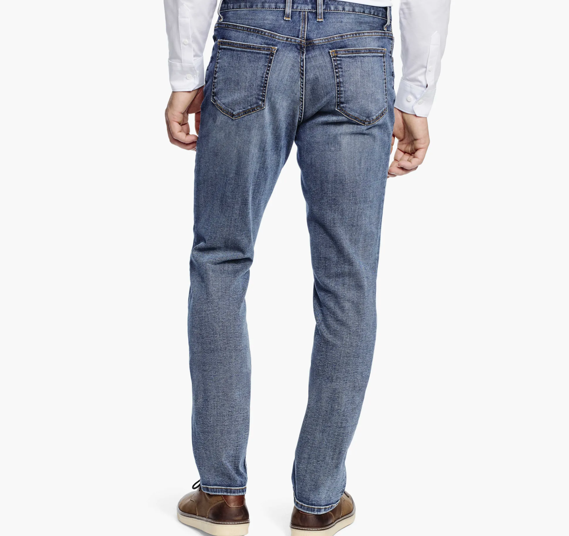 Pants & Jeans^Johnston & Murphy Denim Jeans LightWash