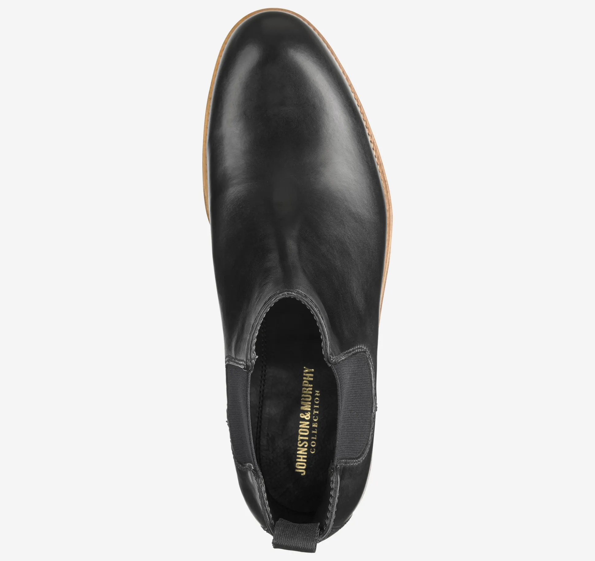 Dress Shoes | Boots^Johnston & Murphy Dudley Chelsea Boot BlackDip-DyedCalfskin
