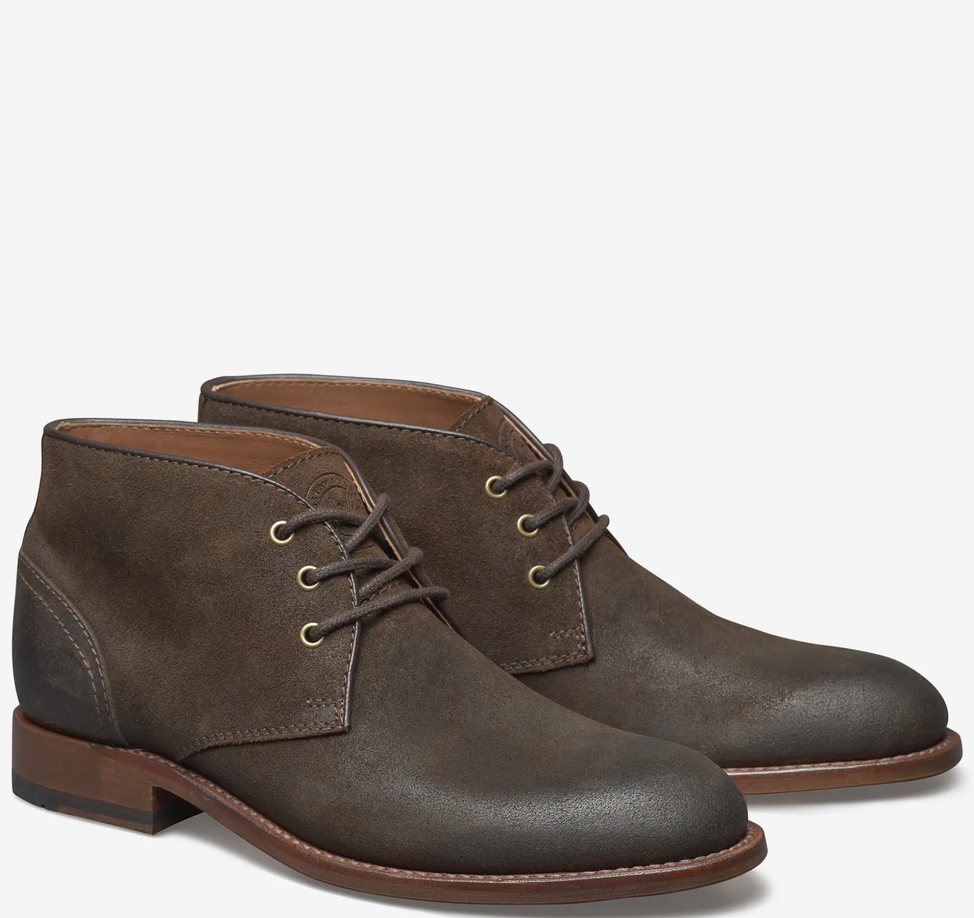 Dress Shoes | Boots^Johnston & Murphy Dudley Chukka BrownWaxedEnglishSuede