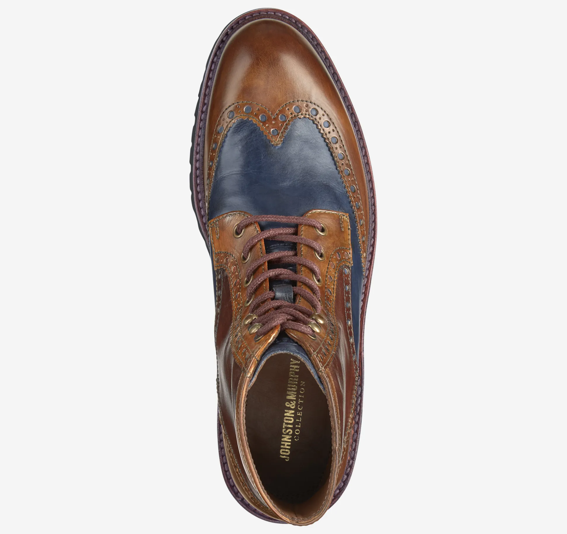 Dress Shoes | Boots^Johnston & Murphy Dudley Lug Wingtip Boot TanMultiCalfskin
