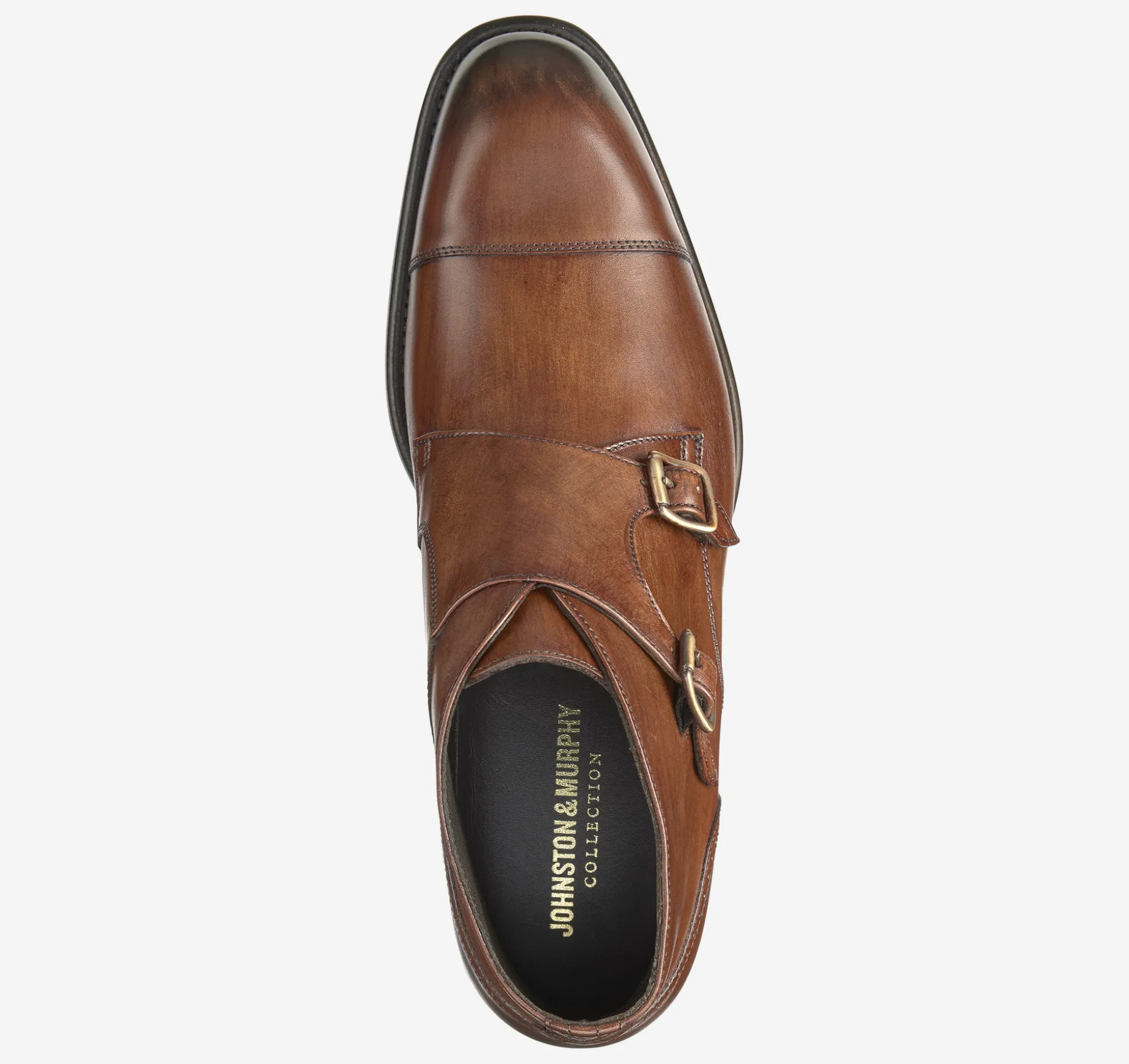 Dress Shoes | Boots^Johnston & Murphy Ellsworth Double Buckle Boot BrownHand-StainedCalfskin