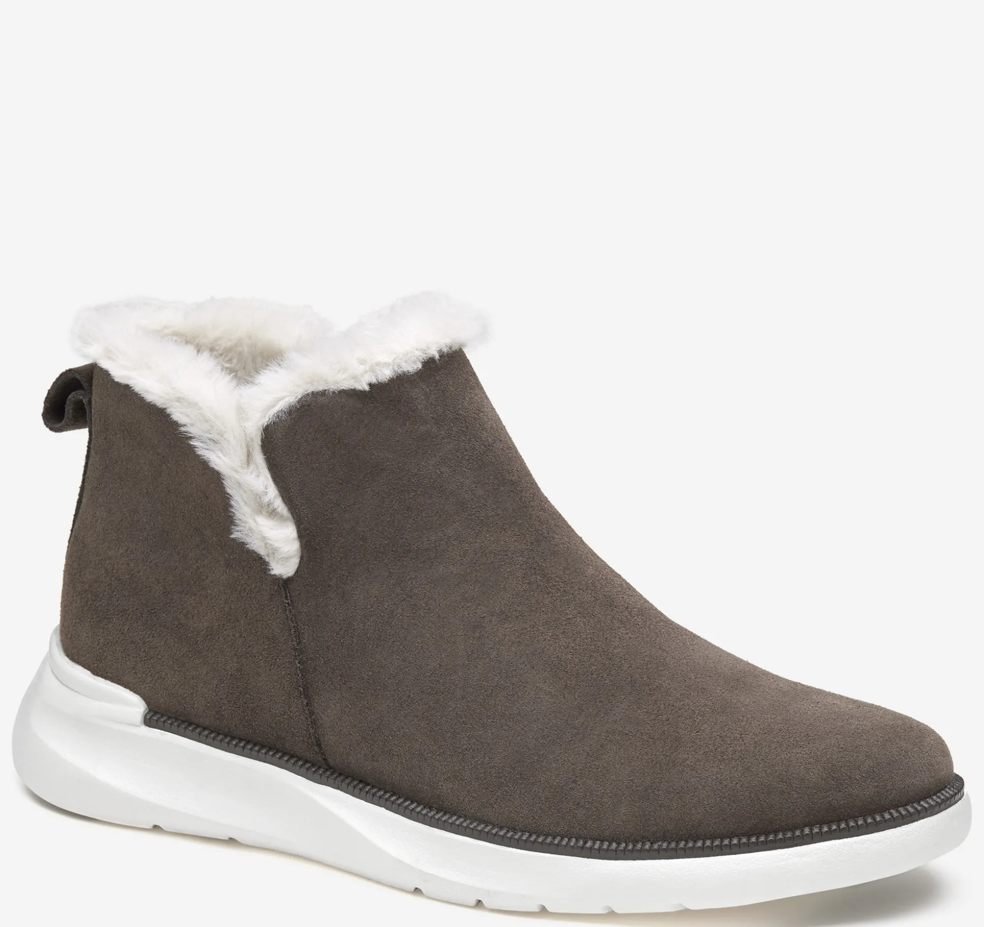 Sale | Boots & Booties^Johnston & Murphy Emery Shearling Bootie DarkGrayWaterproofSuede