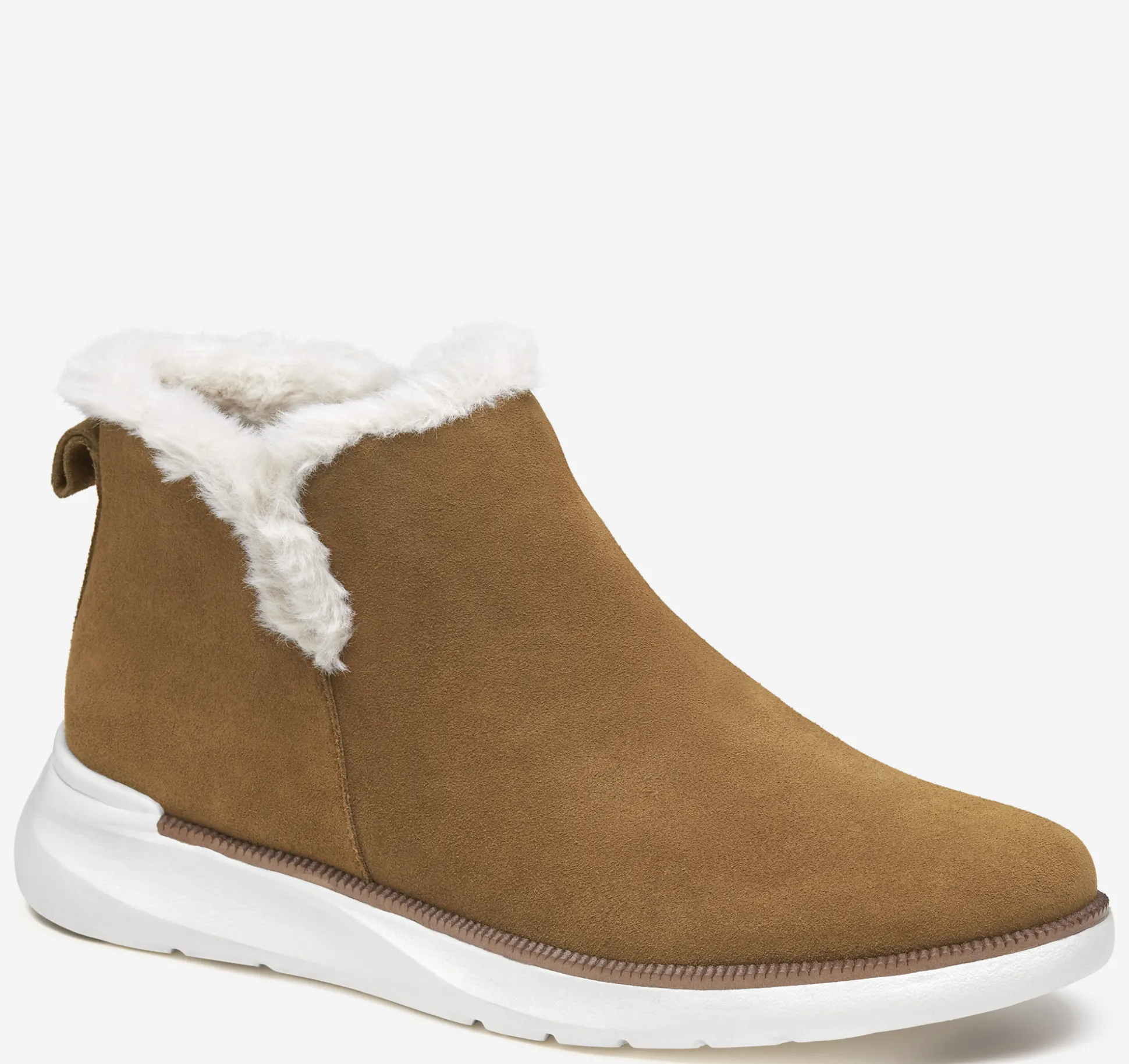 Sale | Boots & Booties^Johnston & Murphy Emery Shearling Bootie WhiskeyWaterproofSuede