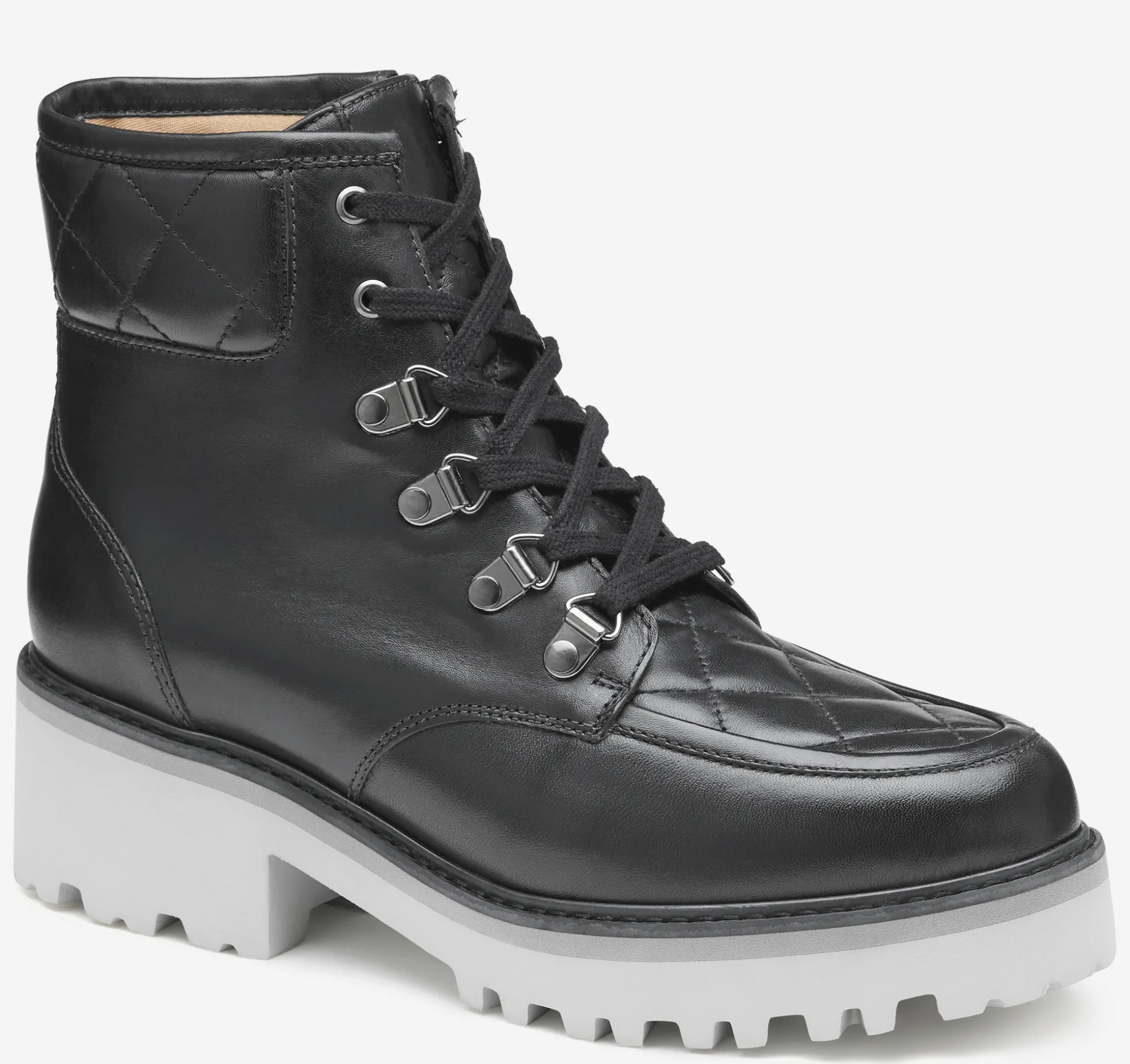 Sale | Boots & Booties^Johnston & Murphy Emmalynn Quilted Hiker Boot BlackGloveLeather