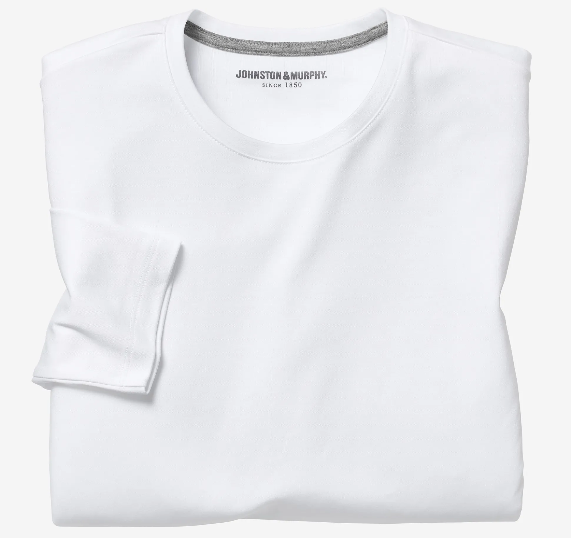 Loungewear | Polos & Tees^Johnston & Murphy Essential Long-Sleeve Tee White