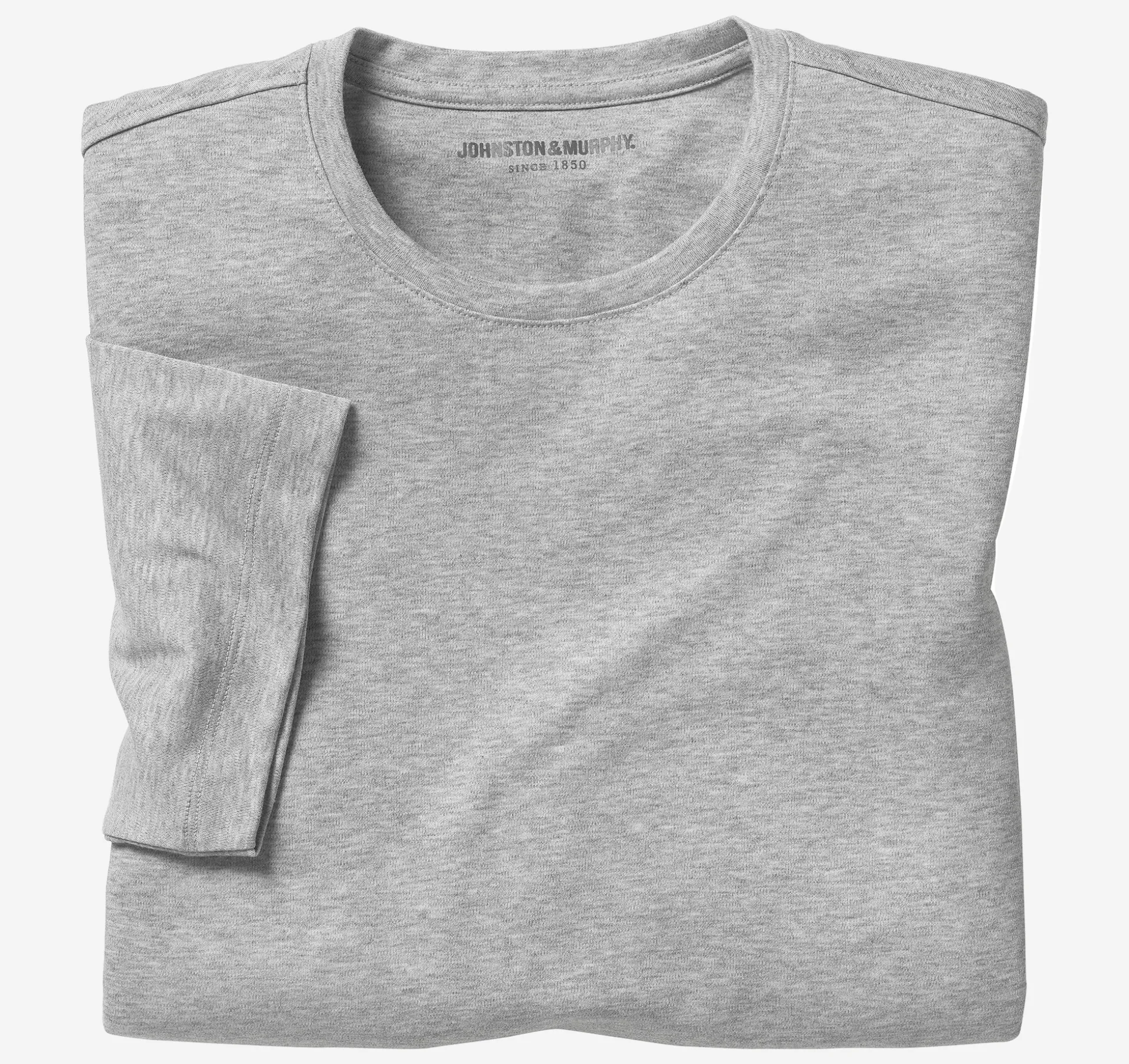Loungewear | Sweaters & Knits^Johnston & Murphy Essential Tee HeatherGray