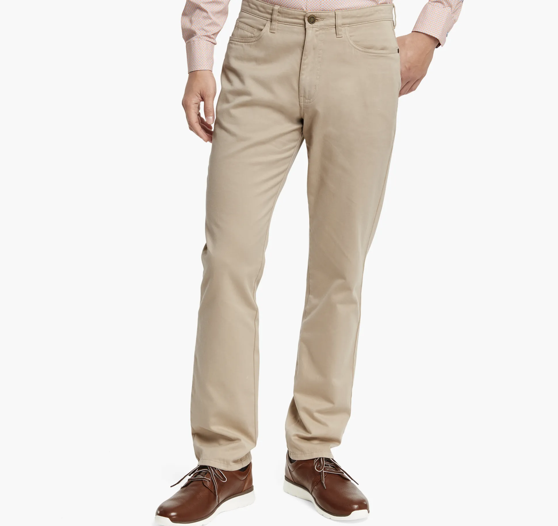 Pants & Jeans^Johnston & Murphy Five-Pocket Pants Khaki