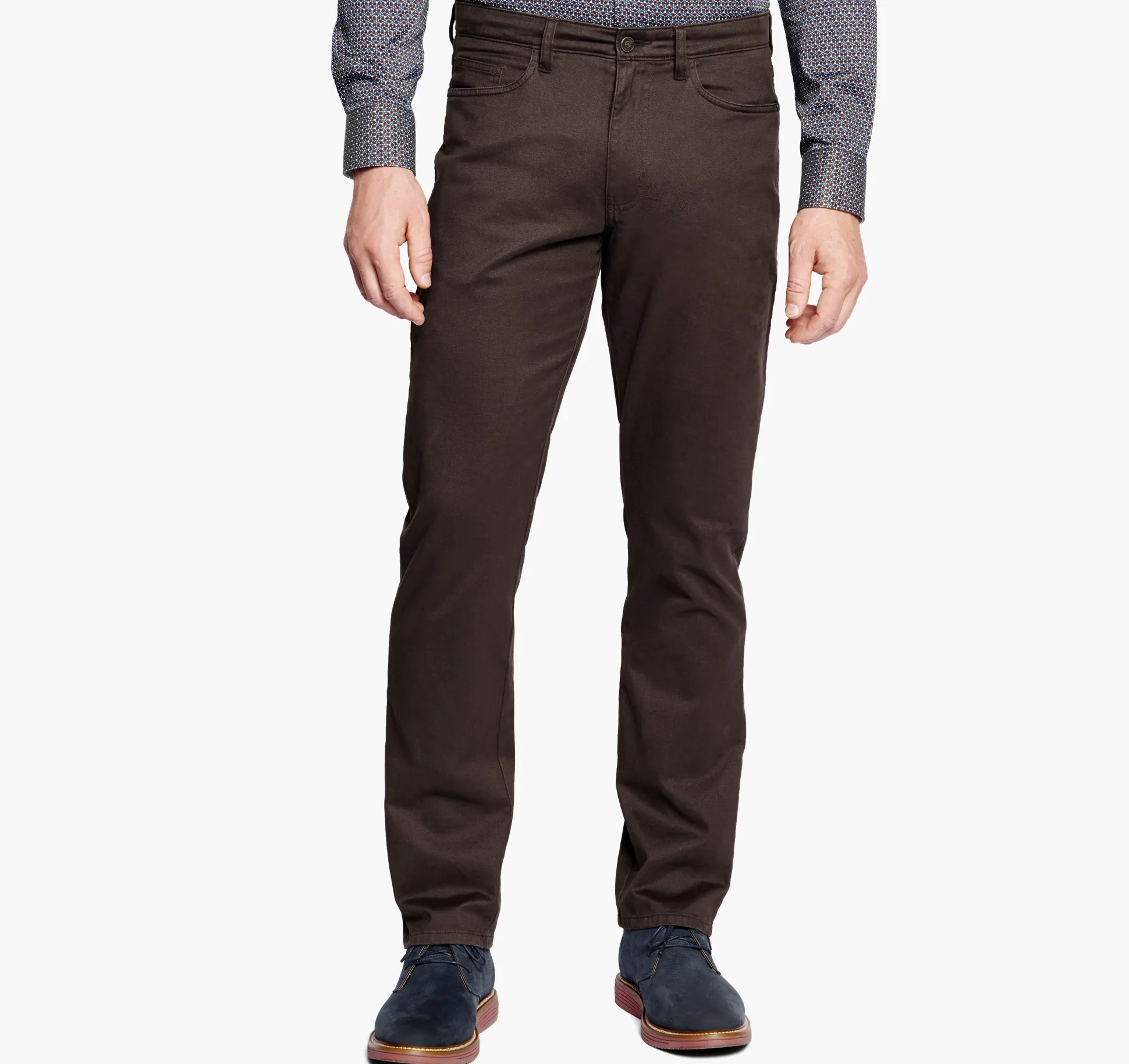 Pants & Jeans^Johnston & Murphy Five-Pocket Pants Brown