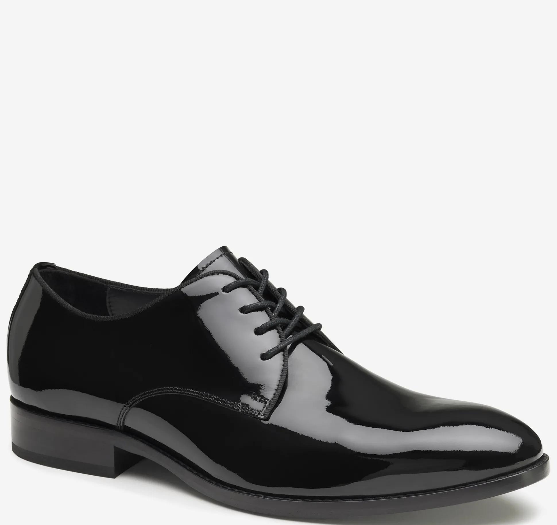 Dress Shoes | Lace-ups^Johnston & Murphy Gavney Plain Toe BlackPatent