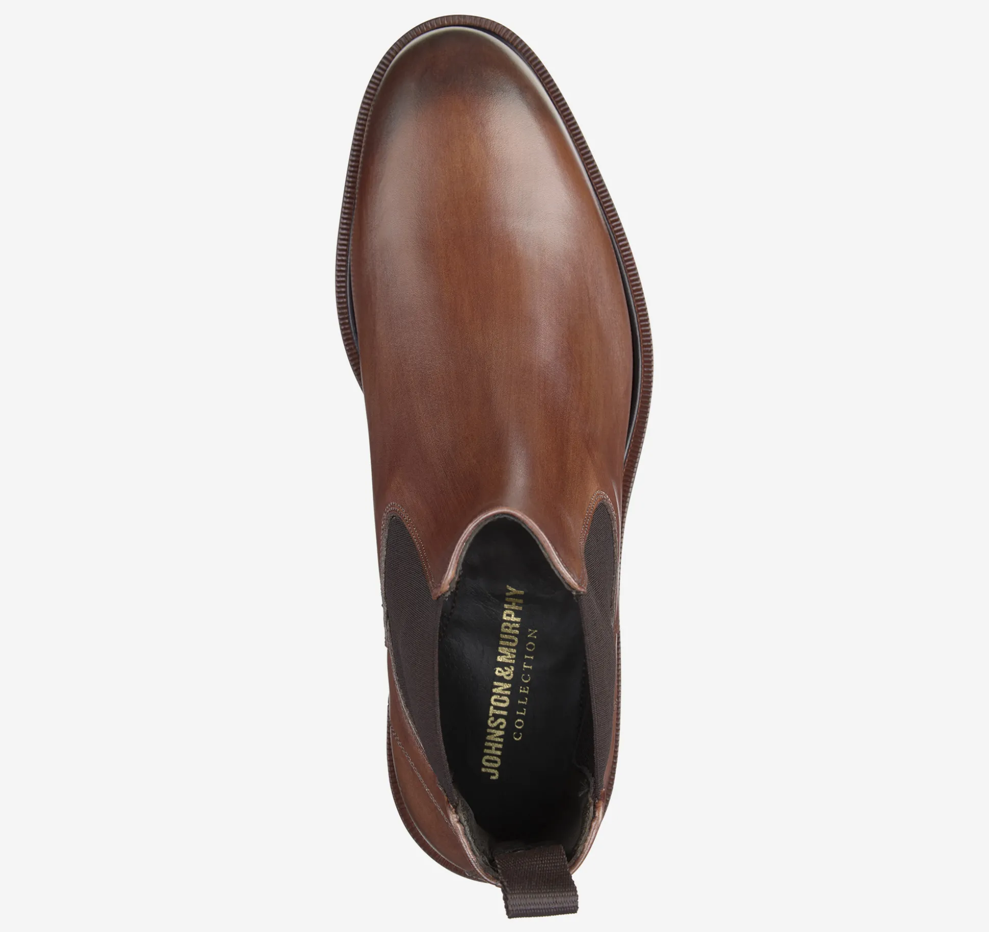 Boots^Johnston & Murphy Hartley Chelsea Boot BrownItalianCalfskin