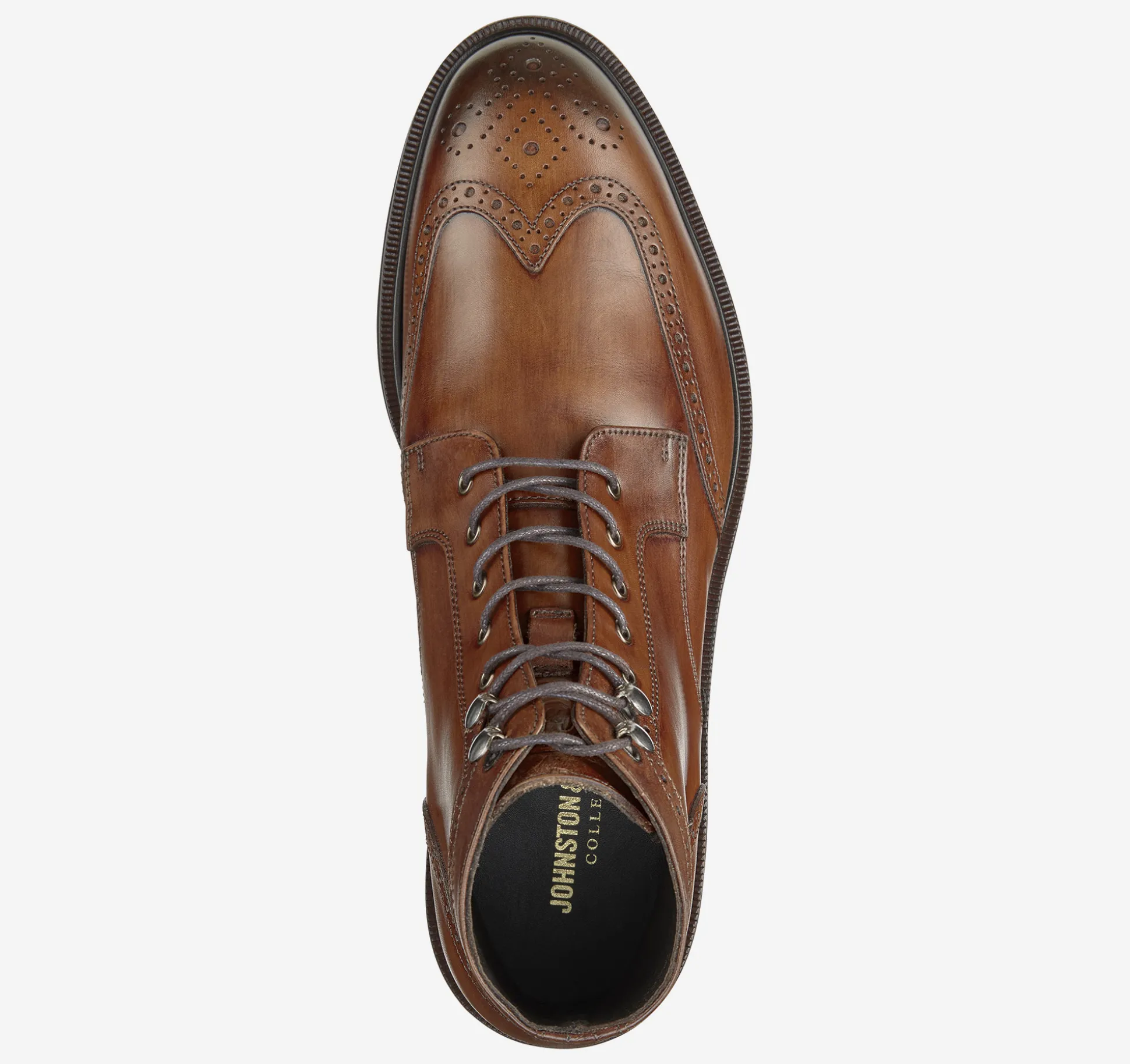 Boots | Lace-ups^Johnston & Murphy Hartley Wingtip Boot BrownHand-StainedCalfskin
