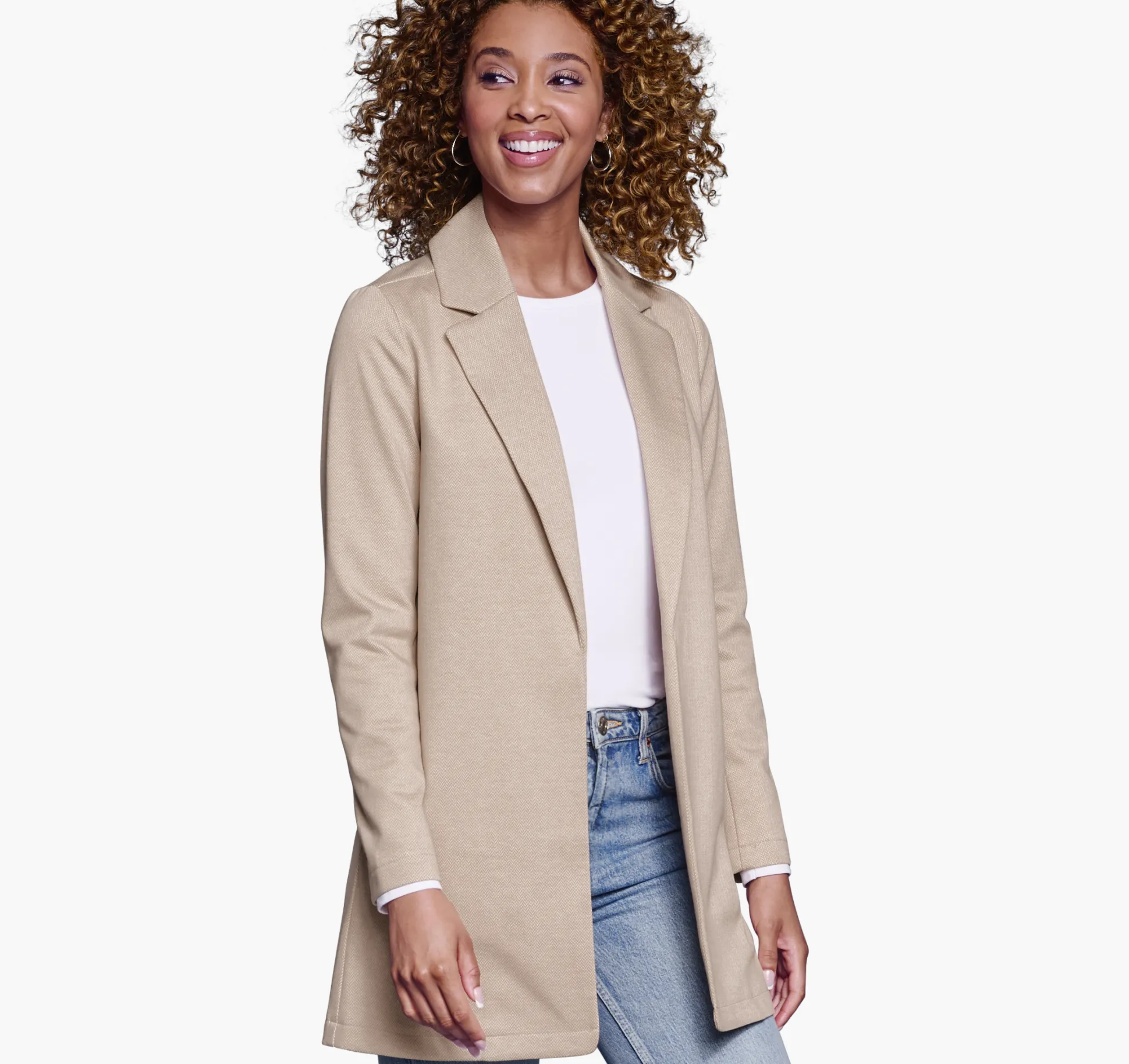 Shirts, Sweaters & Blazers^Johnston & Murphy Herringbone Knit Blazer Oatmeal