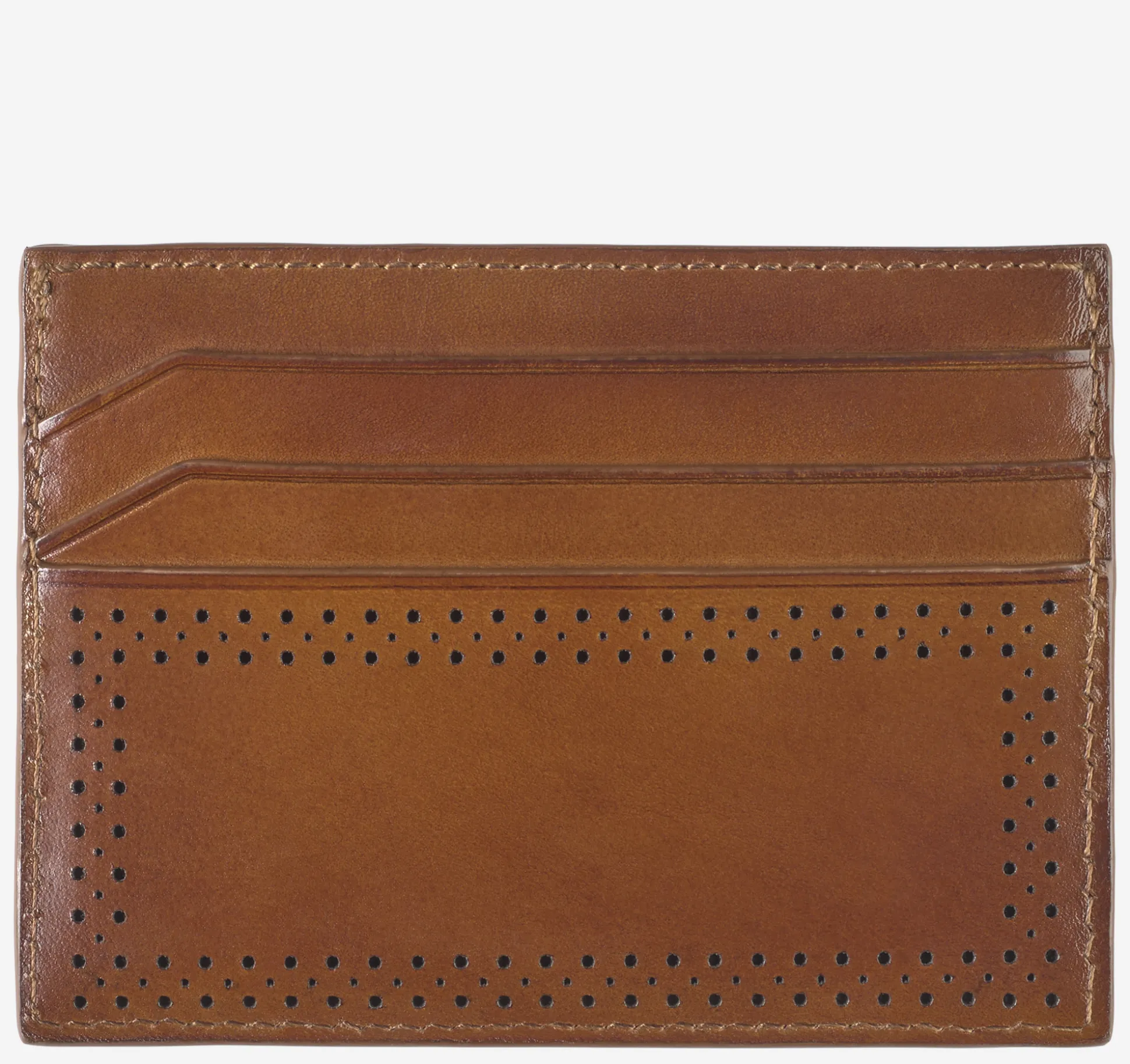Wallets | Wallets^Johnston & Murphy Hudson Perforated Weekender Case BrownBurnished