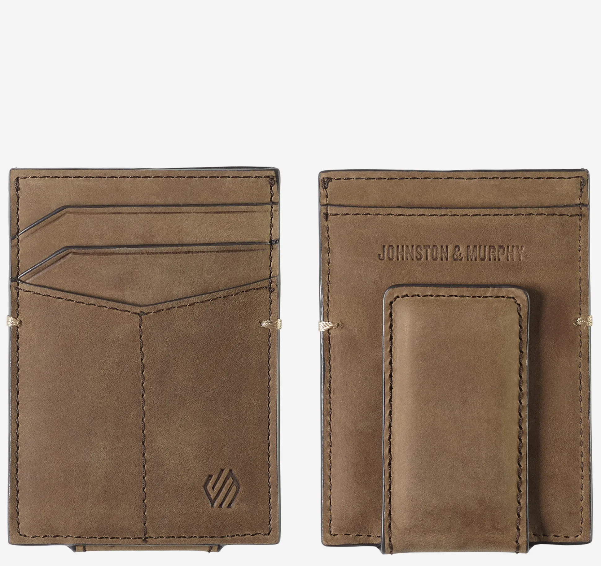 Wallets | Wallets^Johnston & Murphy Jackson Front Pocket Wallet TanOiled