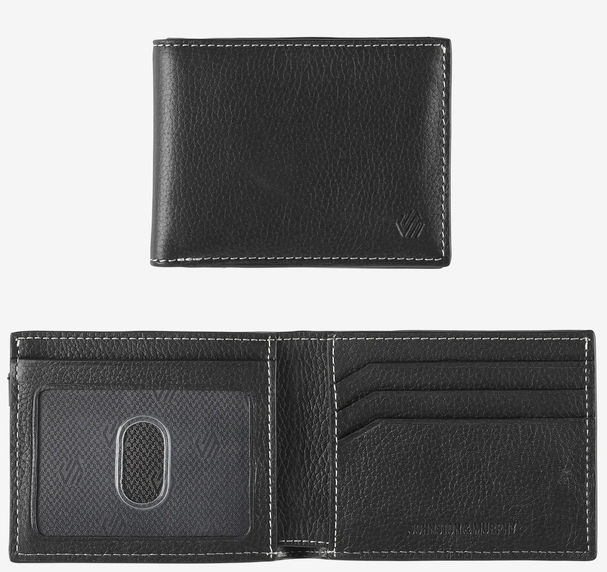 Wallets | Wallets^Johnston & Murphy Kingston Billfold Wallet BlackPebbled