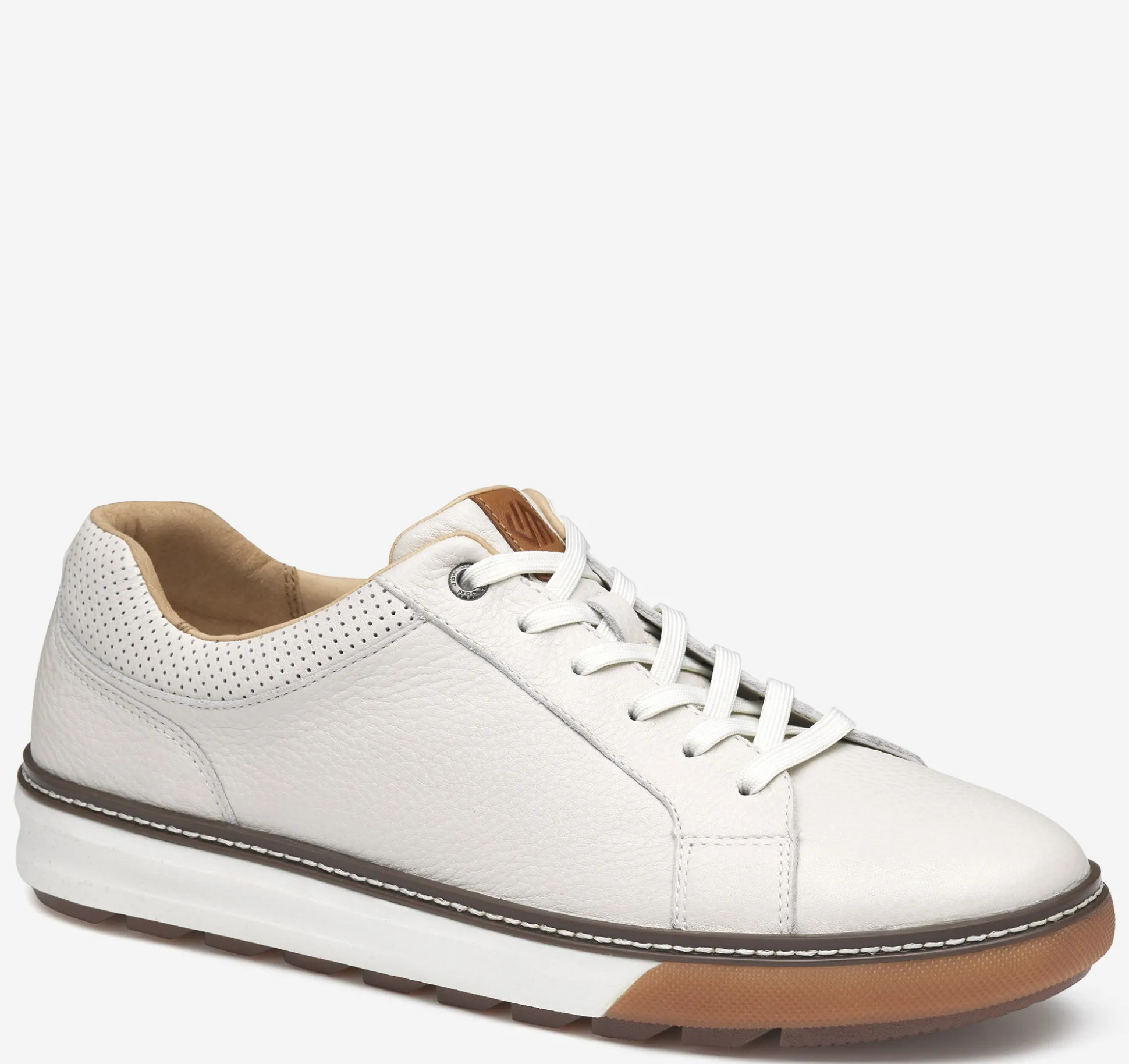 Lace-ups^Johnston & Murphy McGuffey Lug Lace-To-Toe WhiteWaterproofFullGrain