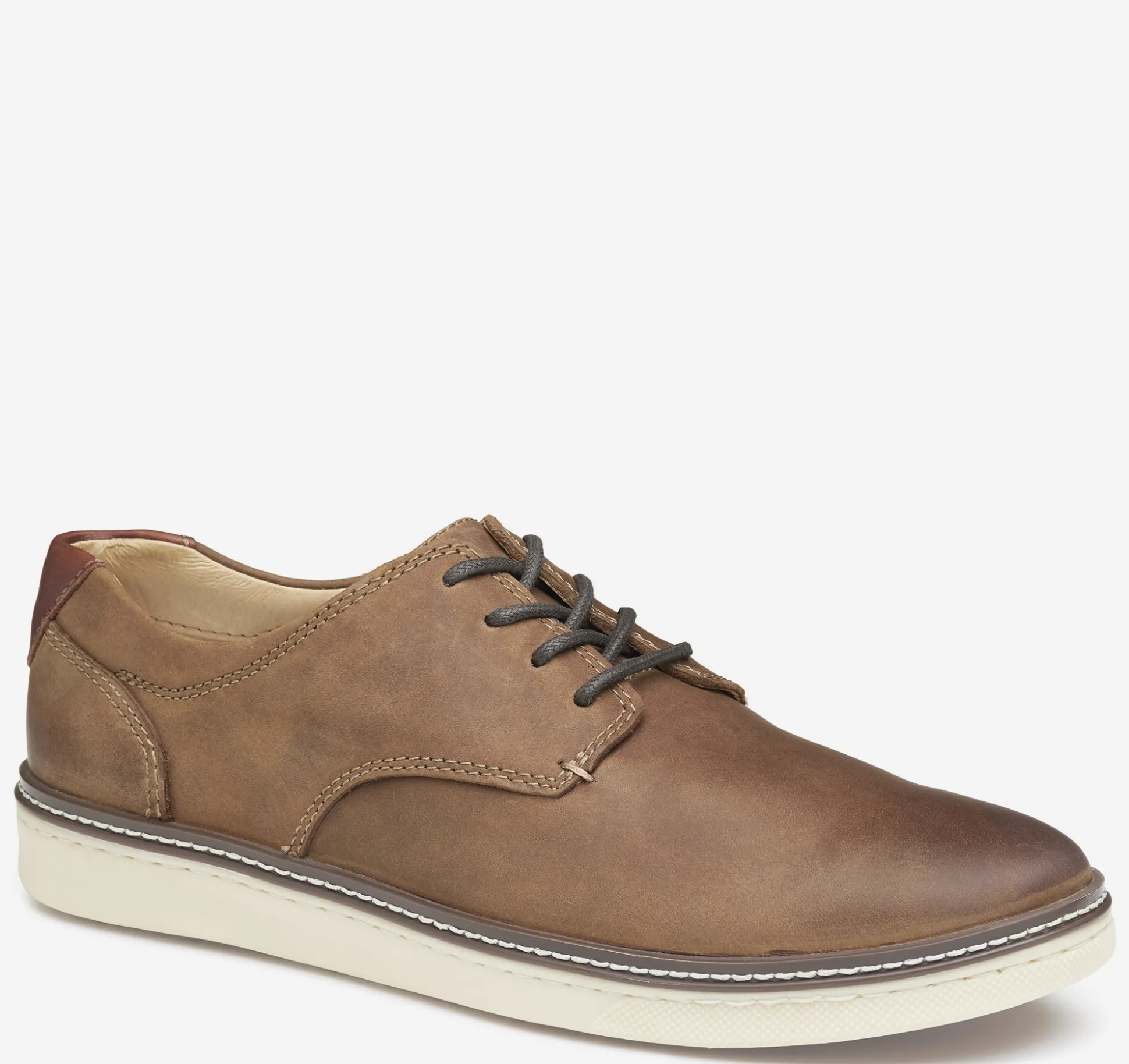 Sale^Johnston & Murphy McGuffey Plain Toe TanOiledFullGrain