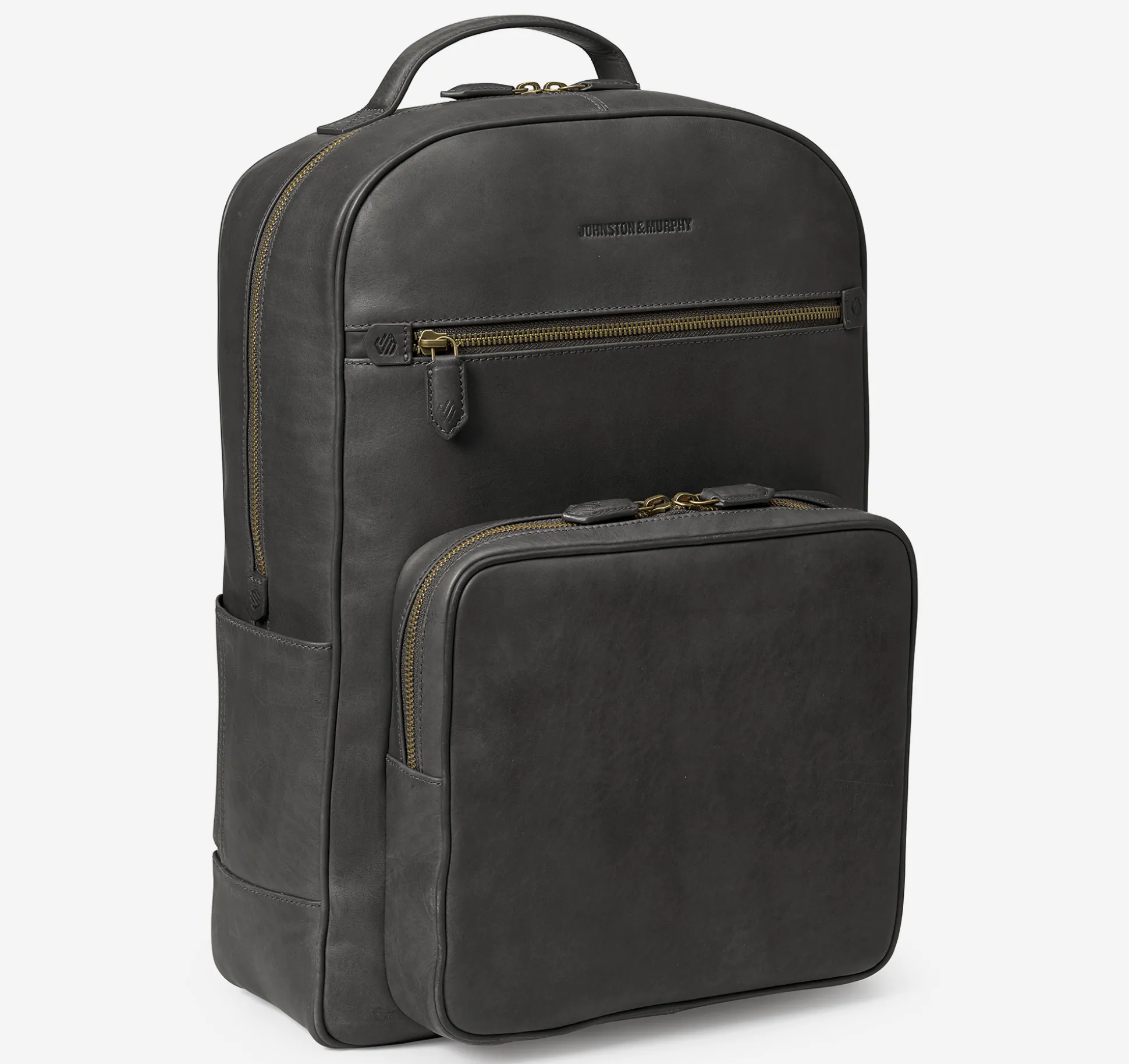 Backpacks & Briefcases | Backpacks & Briefcases^Johnston & Murphy Rhodes Backpack BlackFullGrain