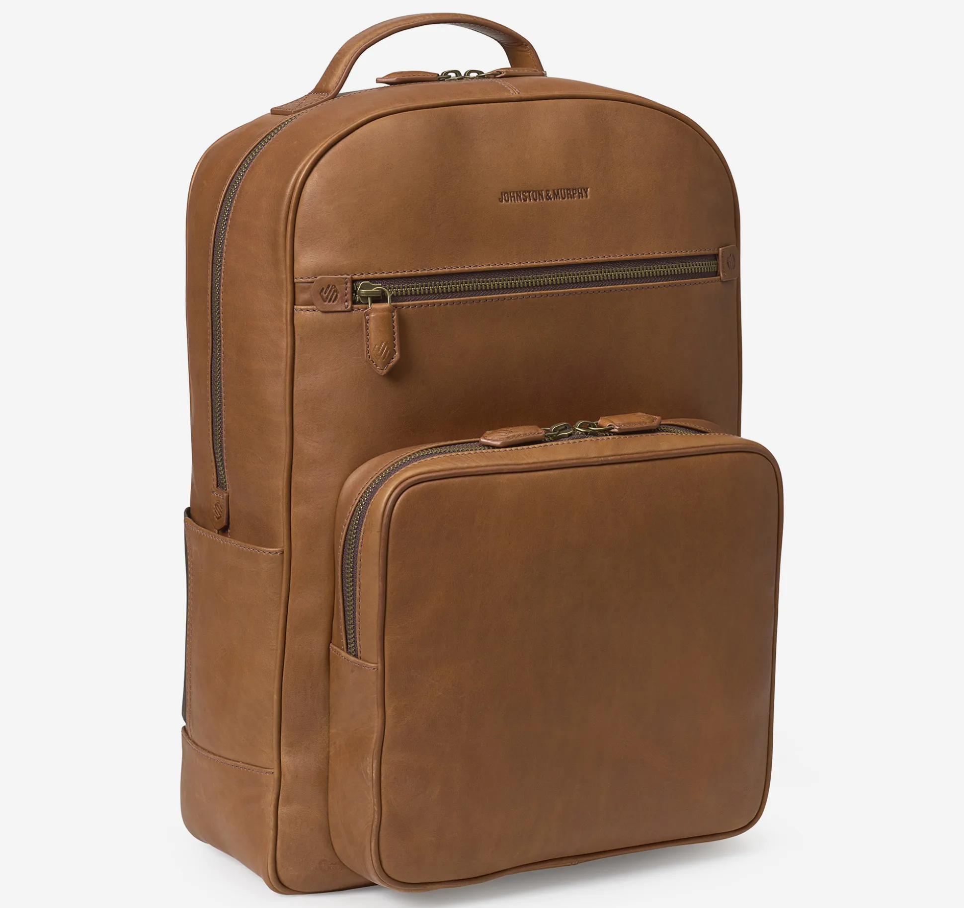 Backpacks & Briefcases | Backpacks & Briefcases^Johnston & Murphy Rhodes Backpack TanFullGrain