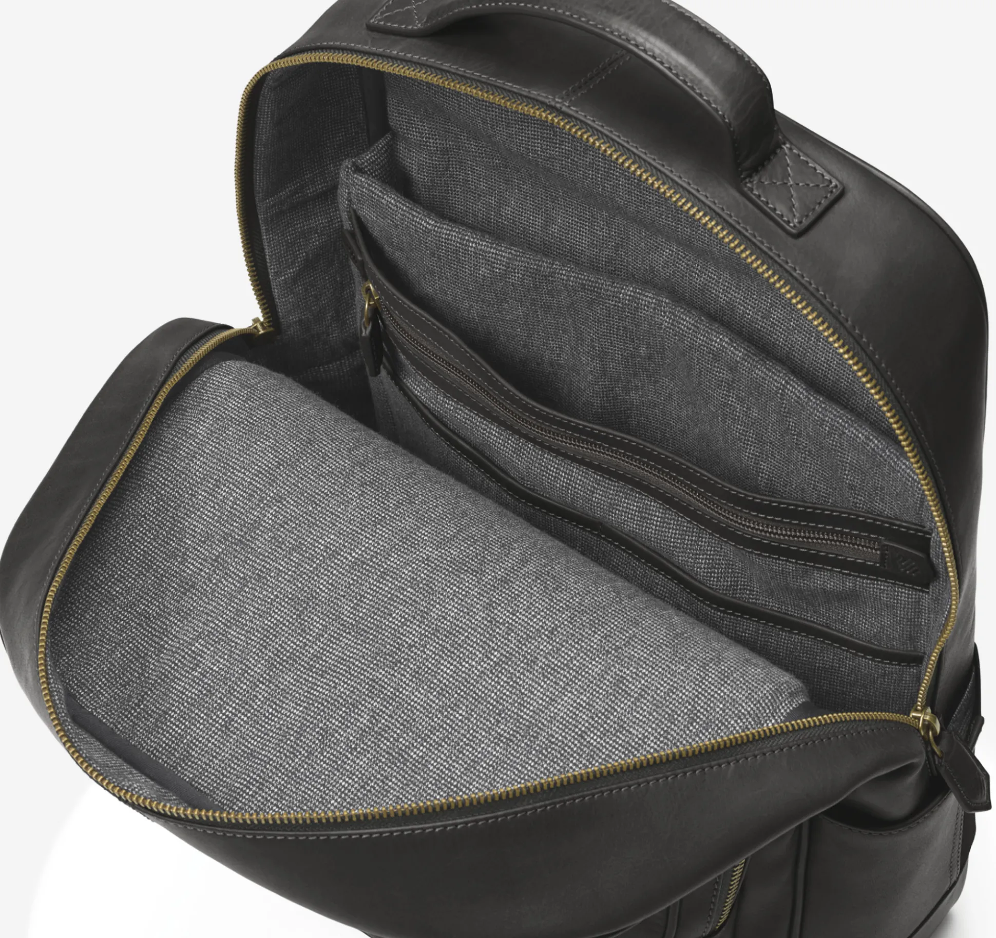 Backpacks & Briefcases | Backpacks & Briefcases^Johnston & Murphy Rhodes Backpack BlackFullGrain