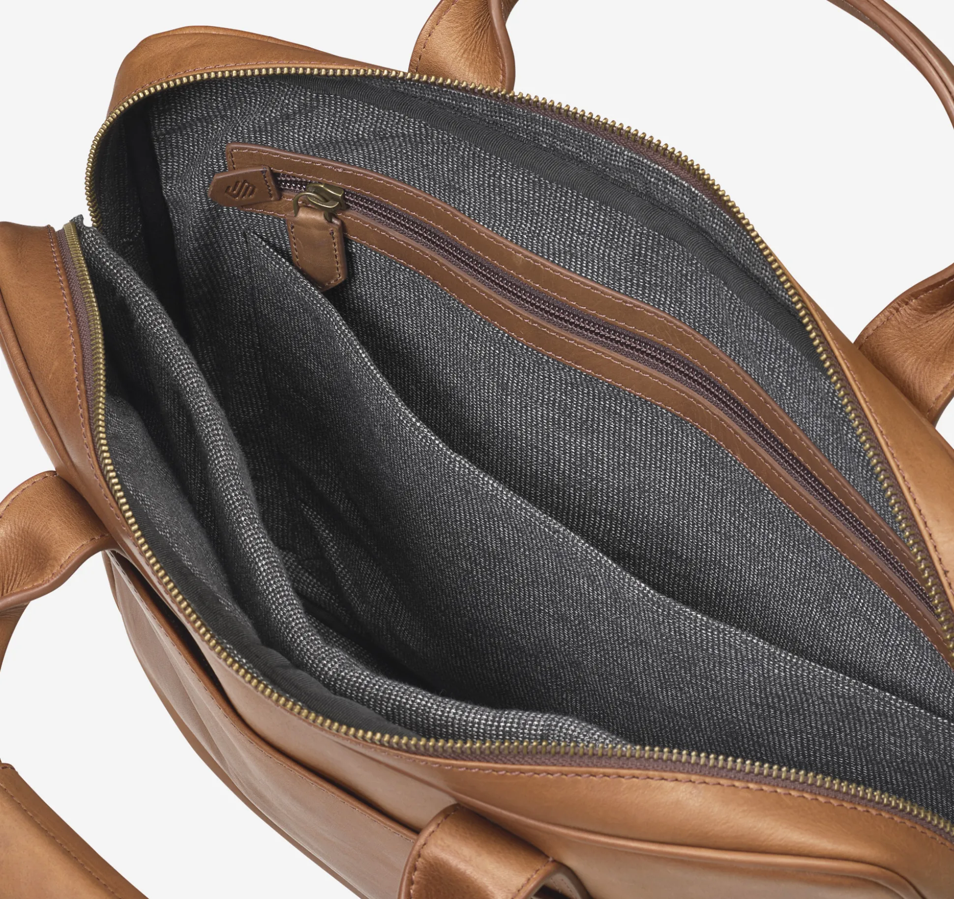 Backpacks & Briefcases | Backpacks & Briefcases^Johnston & Murphy Rhodes Briefcase TanFullGrain