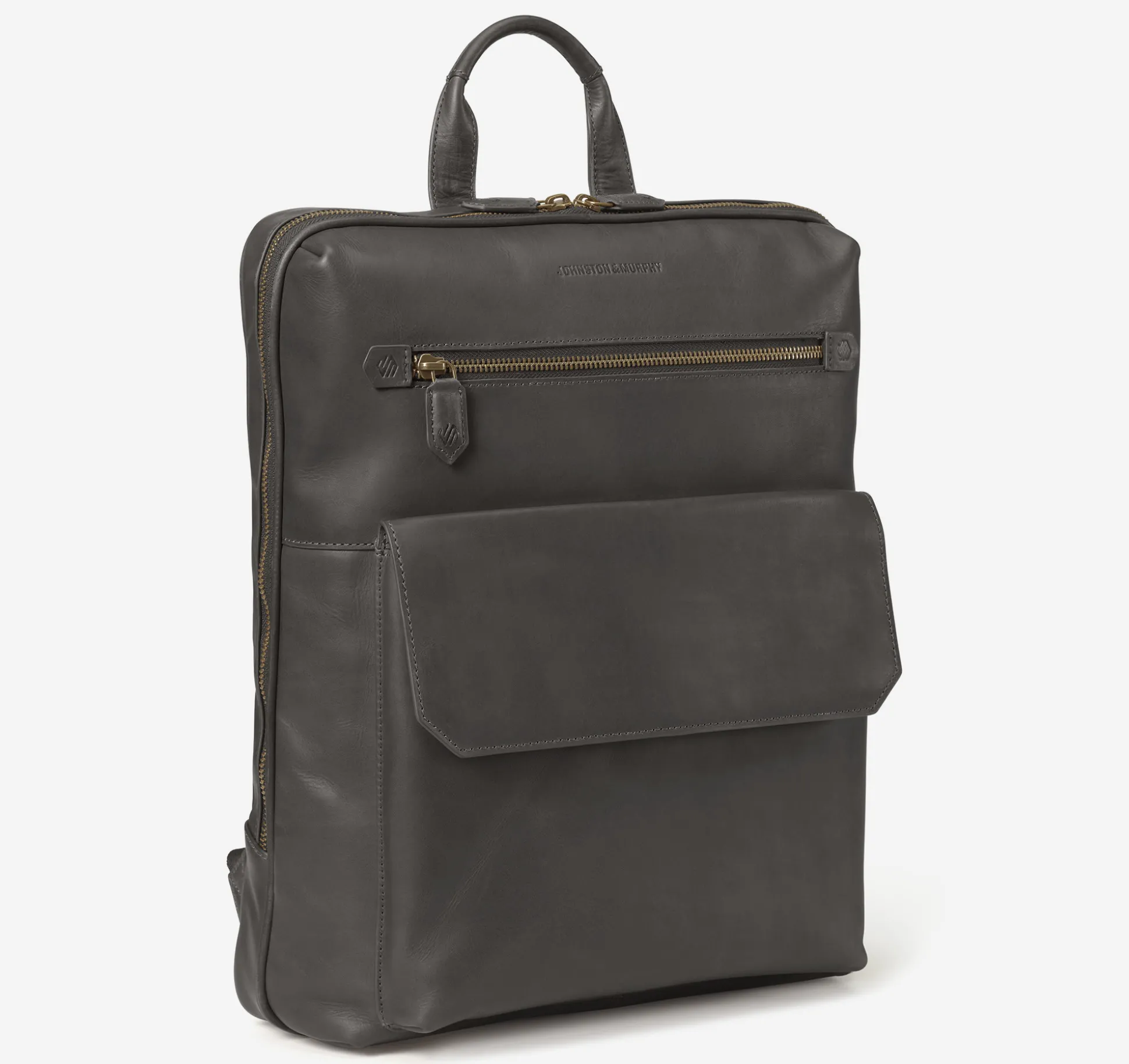 Backpacks & Briefcases | Backpacks & Briefcases^Johnston & Murphy Rhodes Commuter Backpack BlackFullGrain