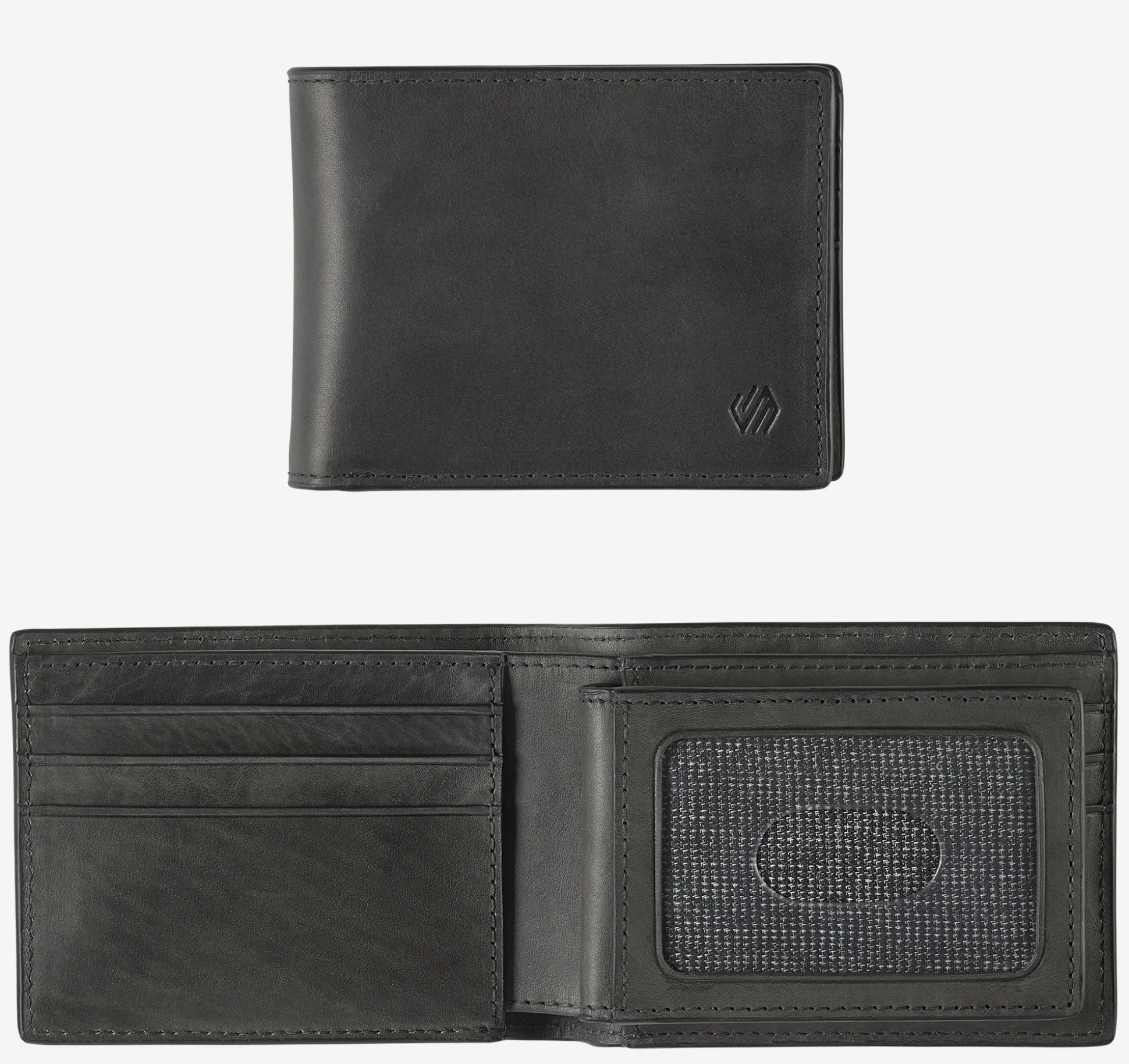 Wallets | Wallets^Johnston & Murphy Rhodes 2-in-1 Billfold Wallet BlackFullGrain