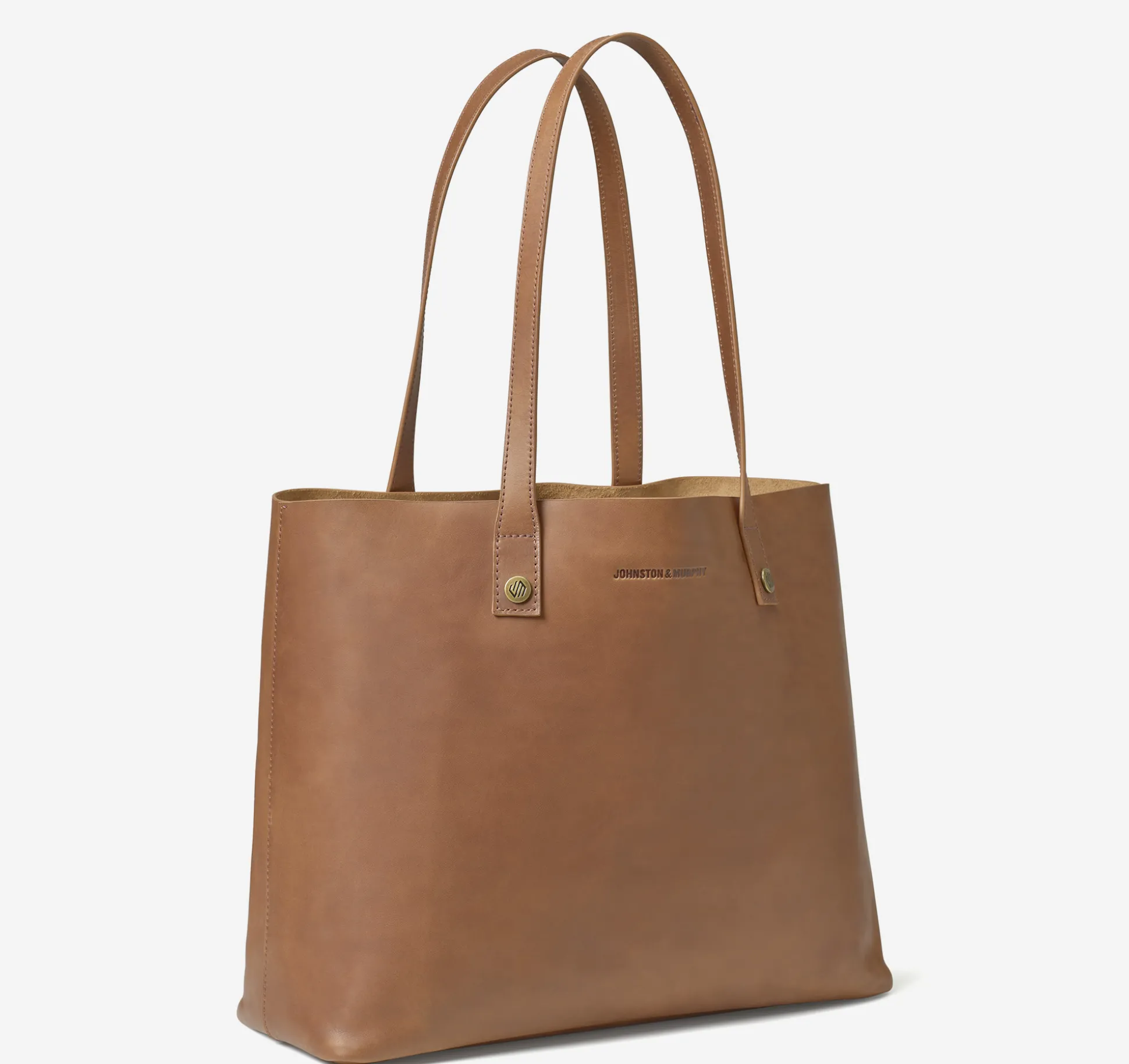 Backpacks & Briefcases | Backpacks & Briefcases^Johnston & Murphy Rhodes Leather Tote TanFullGrain