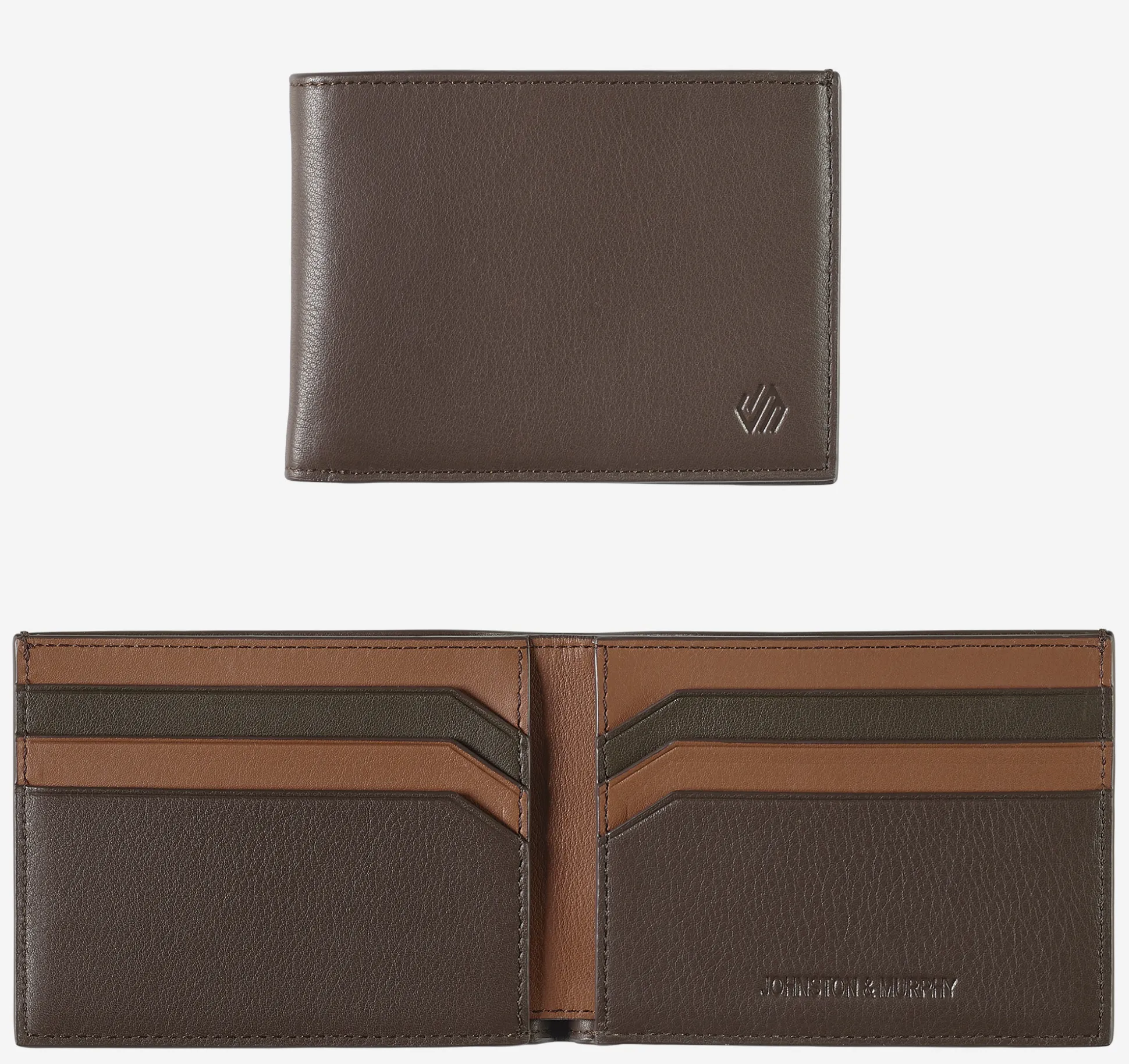 Wallets | Wallets^Johnston & Murphy Richmond Billfold Wallet BrownMultiNappa