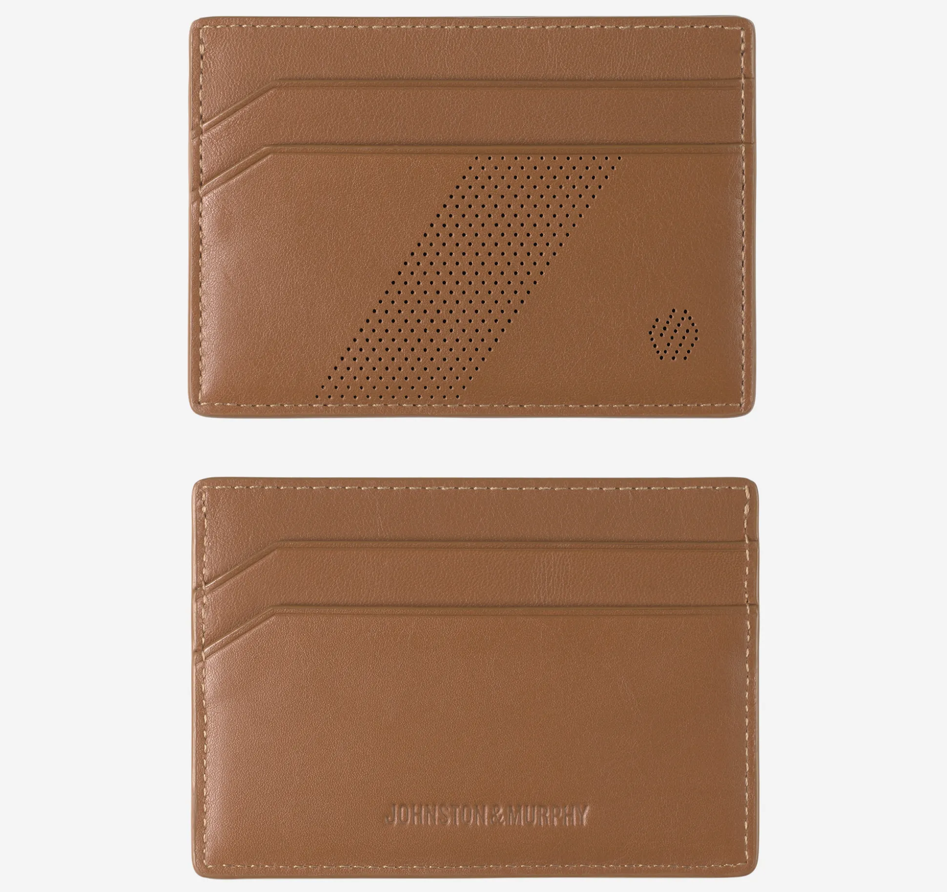 Wallets | Wallets^Johnston & Murphy Richmond Perforated Weekender Case Tan