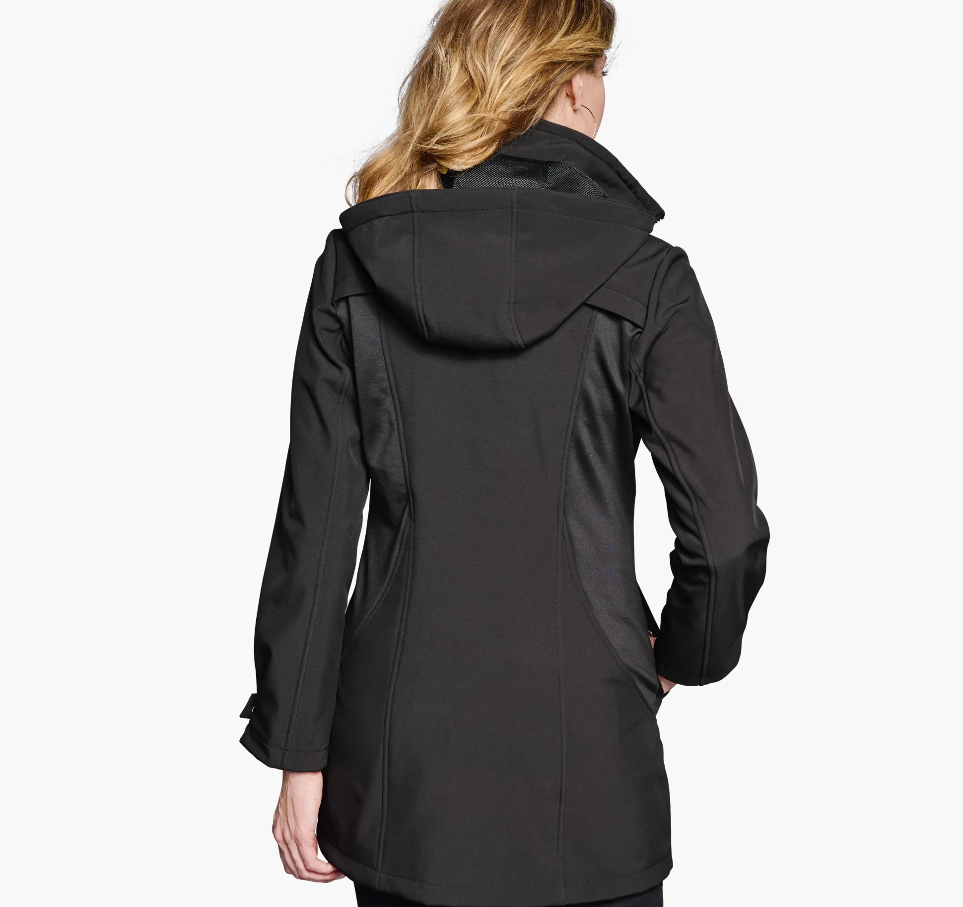 Coats, Jackets & Vests^Johnston & Murphy Softshell Jacket Black